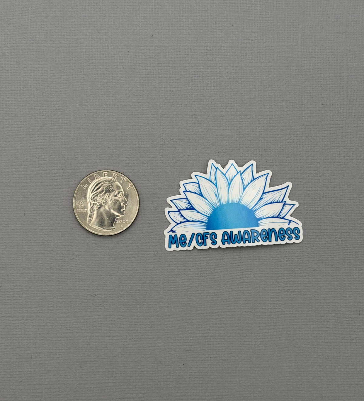 ME/CFS Awareness Sunflower Sticker or Magnet