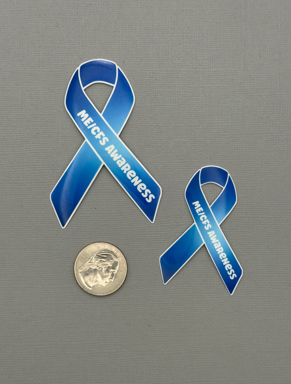 ME/CFS Awareness Ribbon Sticker or Magnet