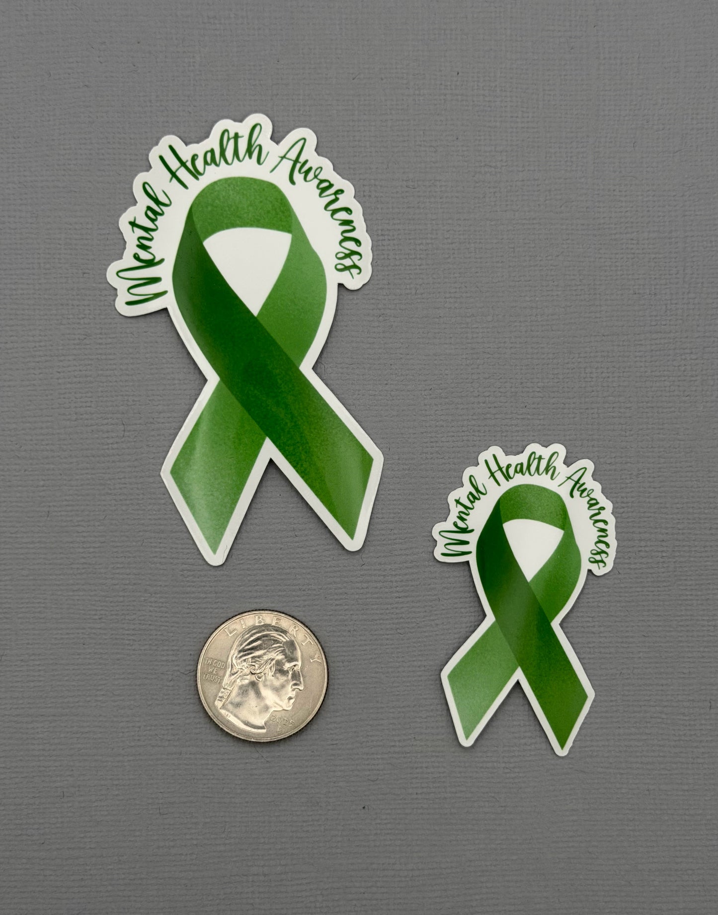Mental Health Awareness Ribbon Sticker or Magnet