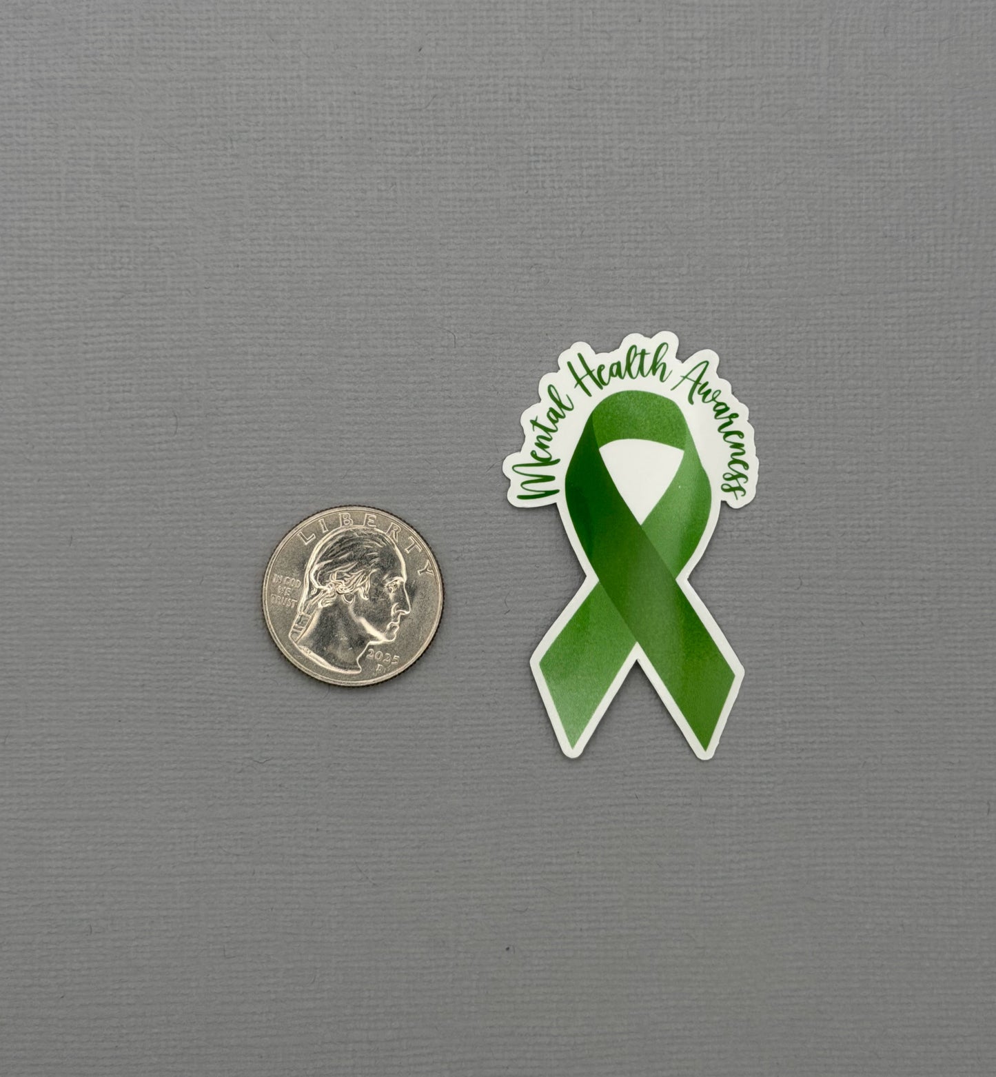 Mental Health Awareness Ribbon Sticker or Magnet
