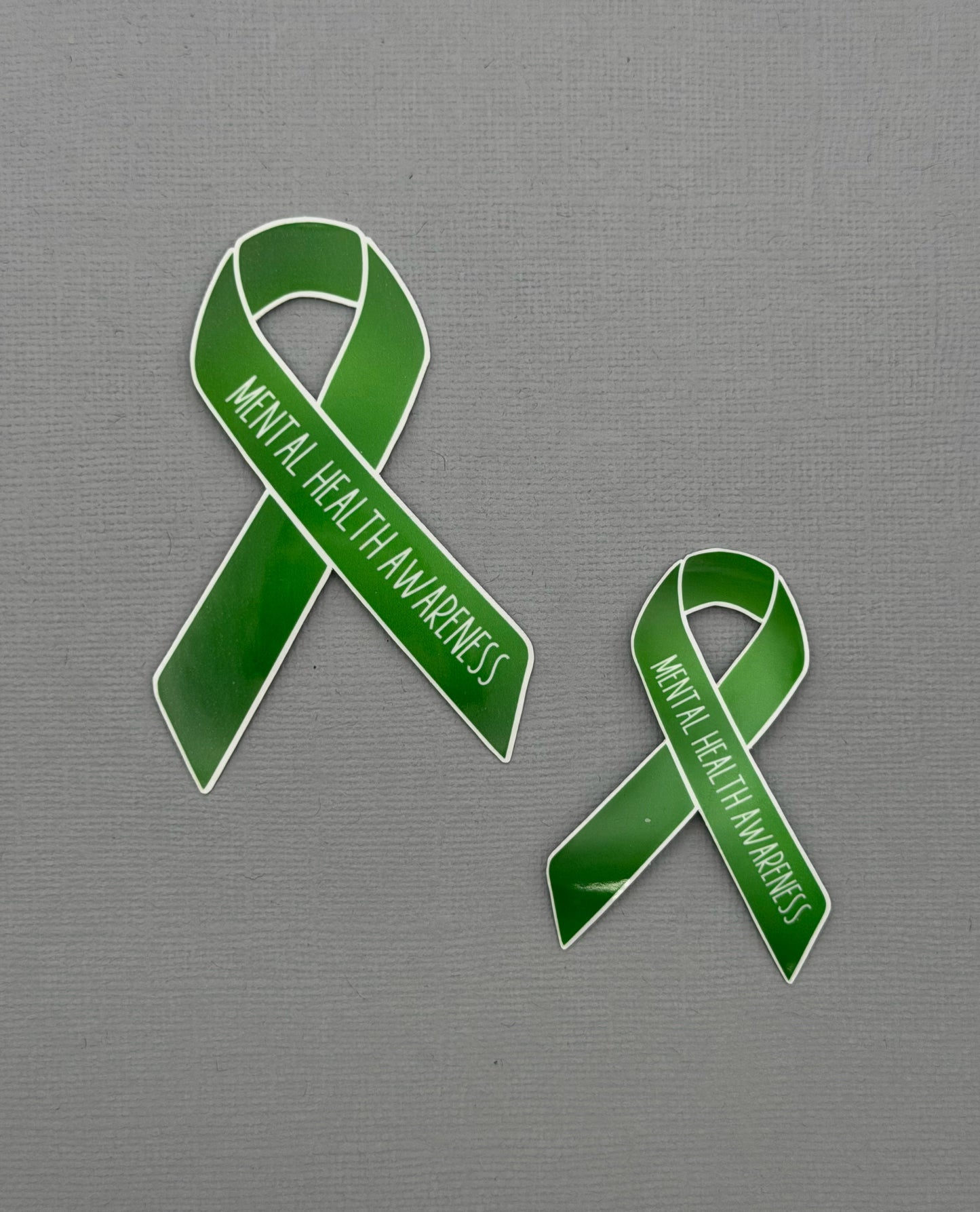 Mental Health Awareness Ribbon Sticker or Magnet