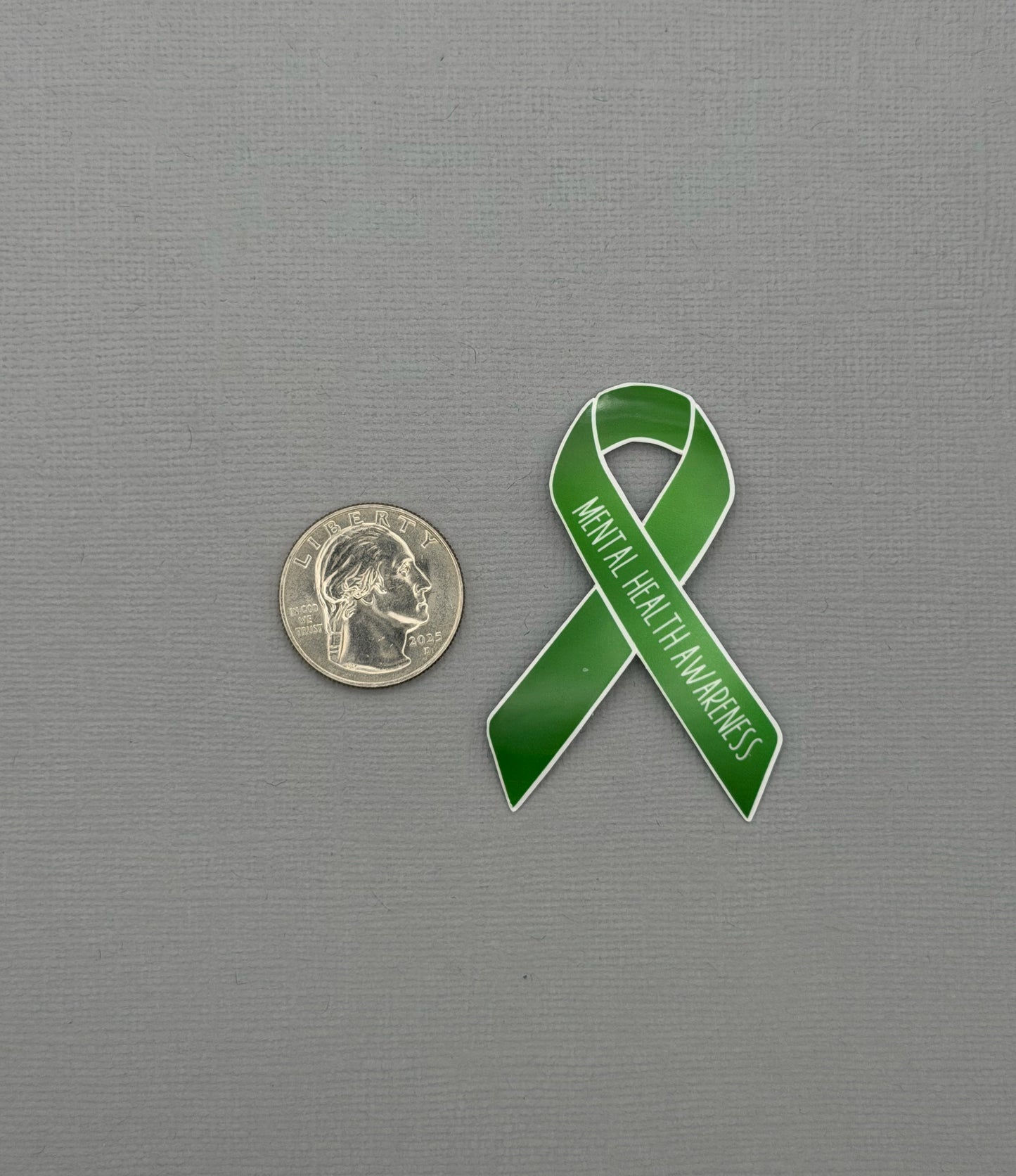 Mental Health Awareness Ribbon Sticker or Magnet