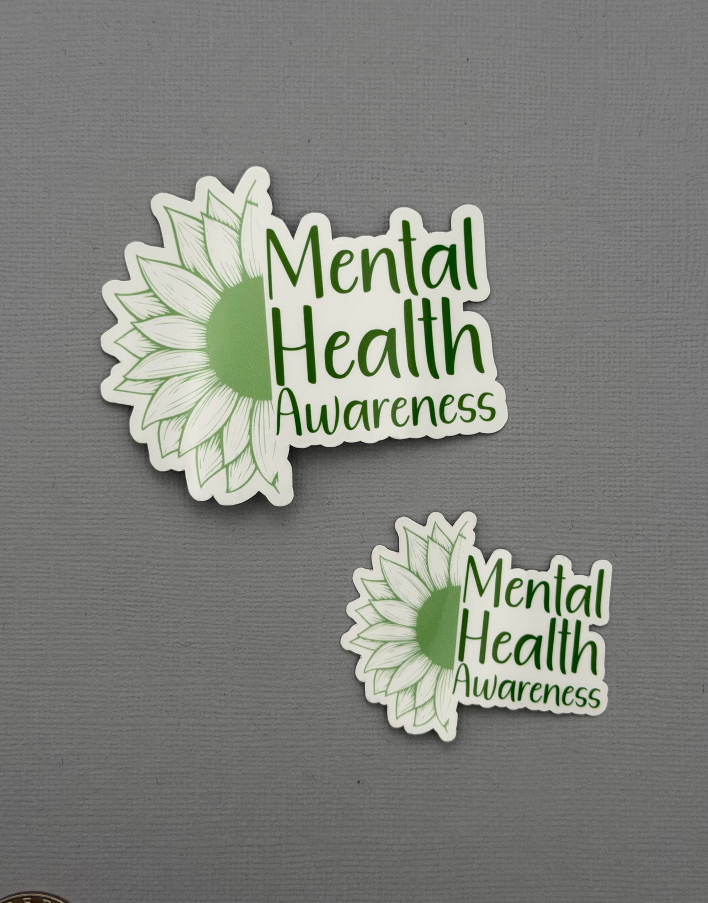 Mental Health Awareness Sunflower Sticker or Magnet