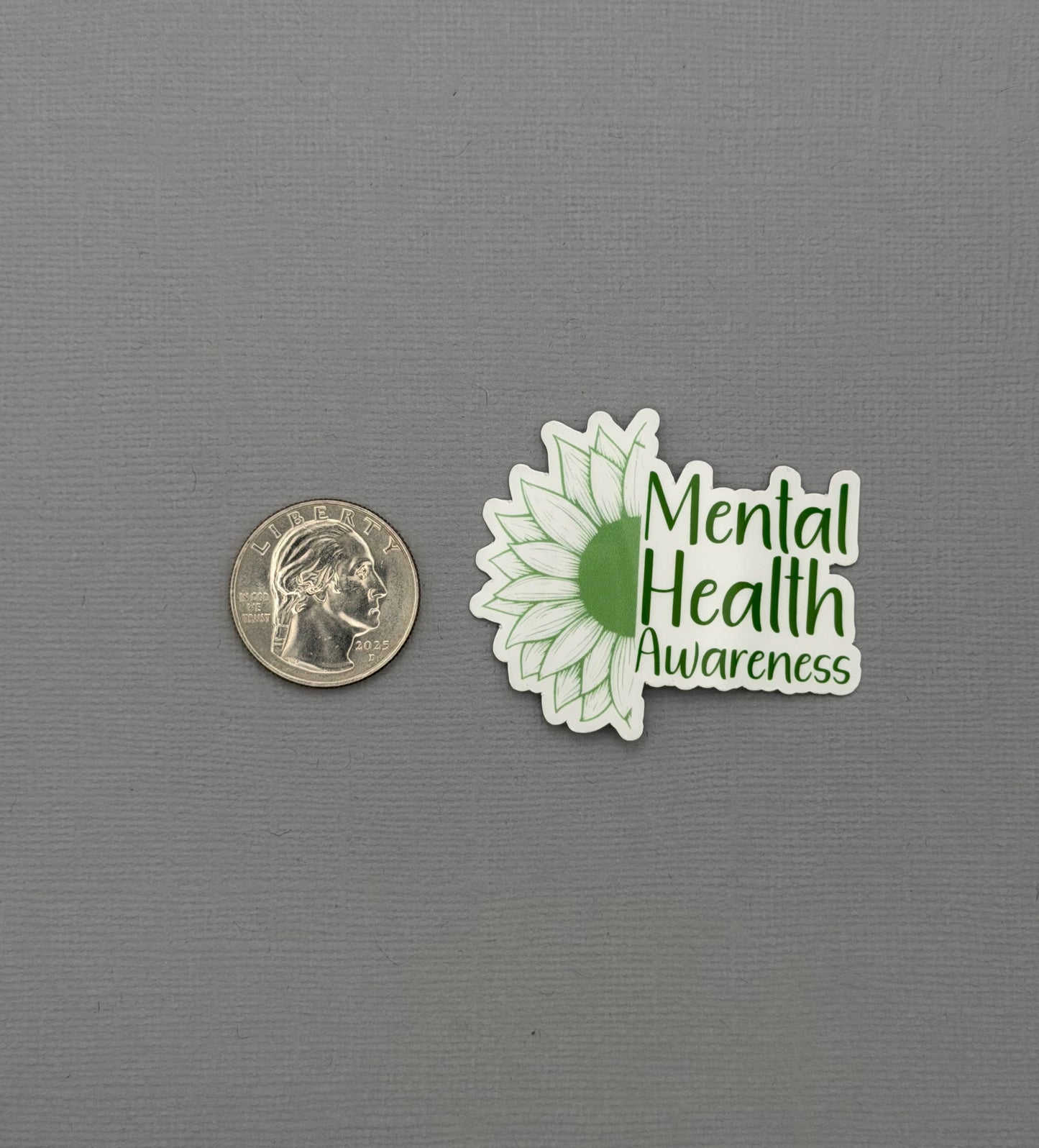 Mental Health Awareness Sunflower Sticker or Magnet