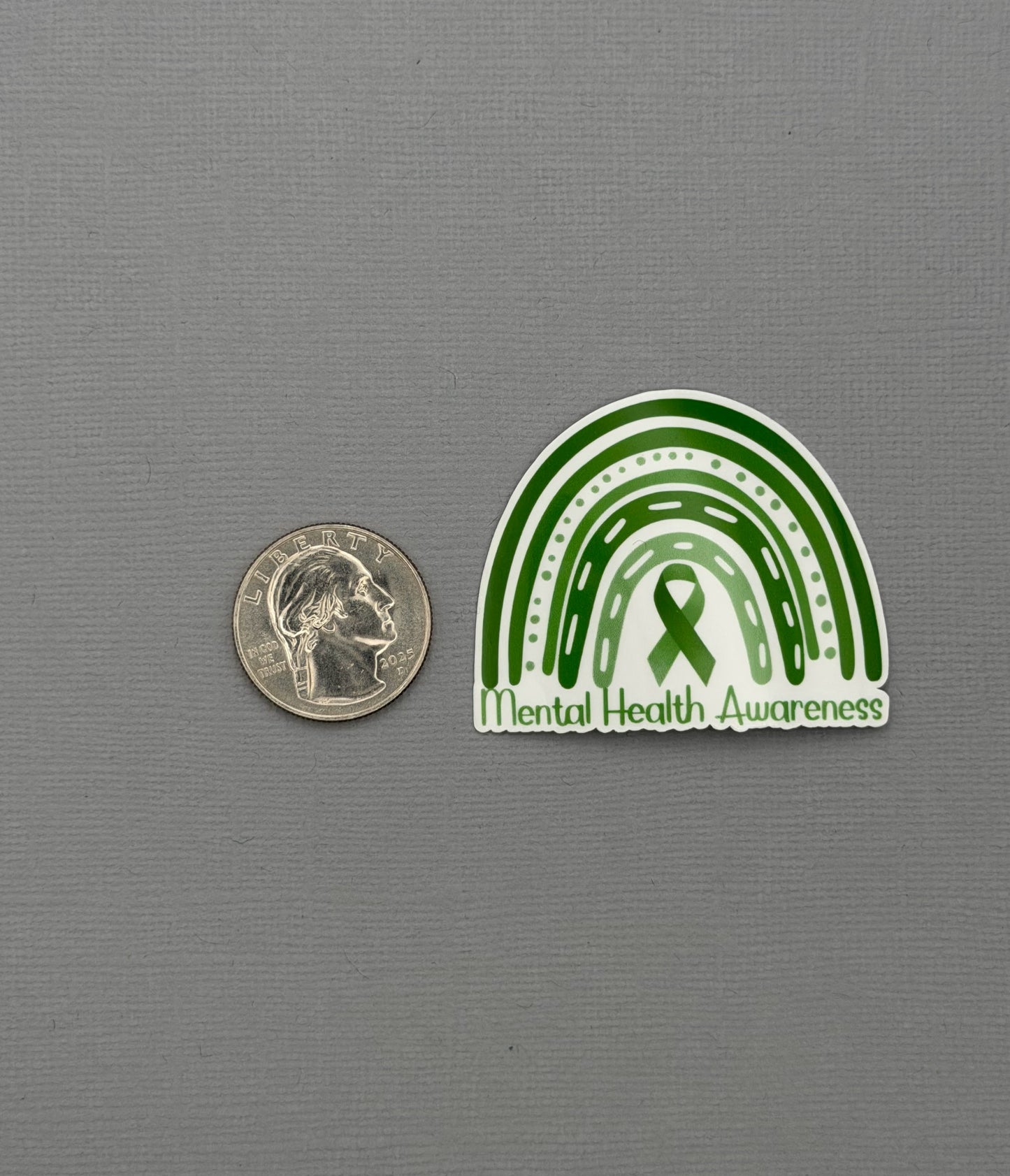 Mental Health Awareness Rainbow Sticker or Magnet