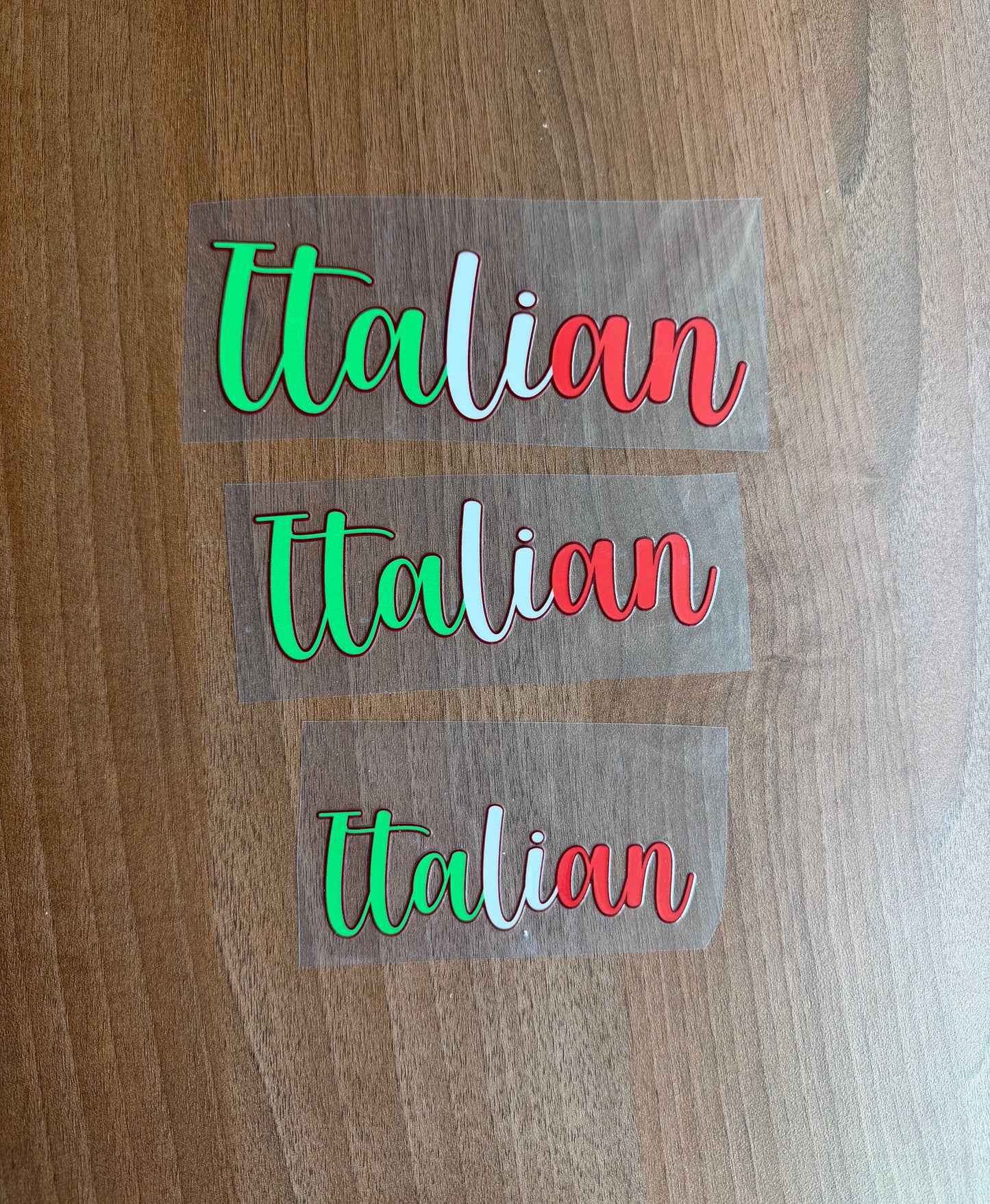 Italian Car Decal