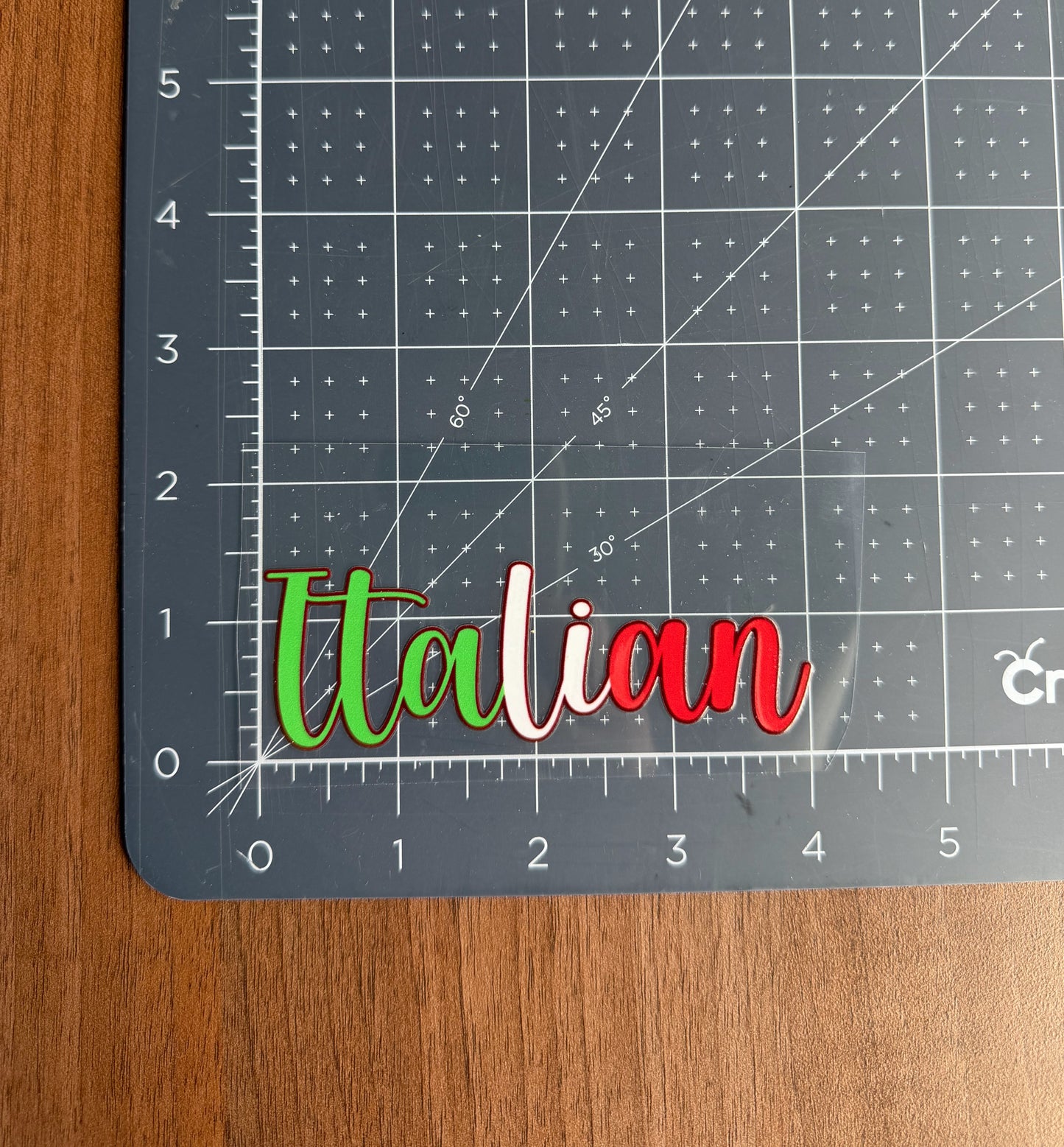 Italian Car Decal