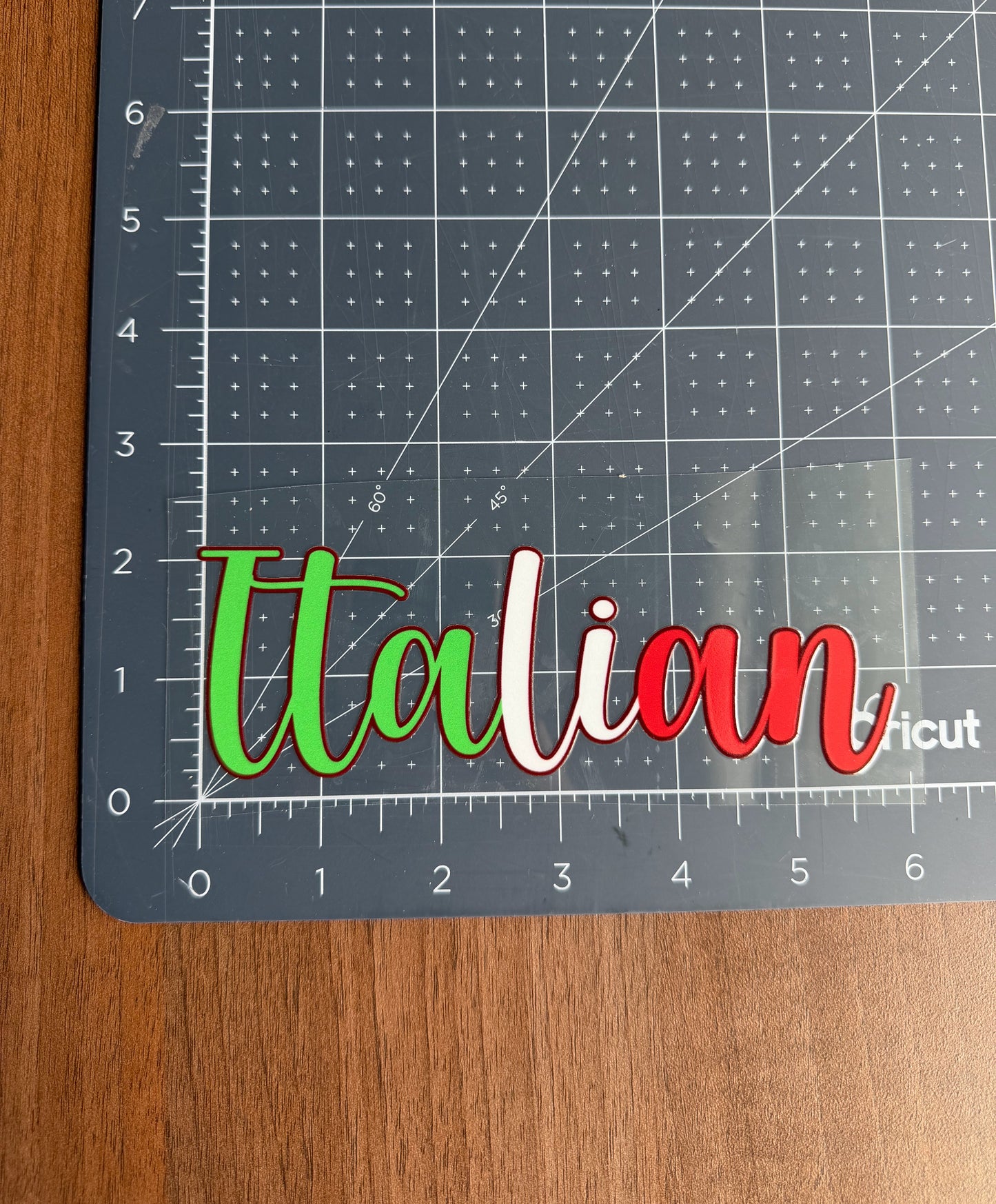 Italian Car Decal