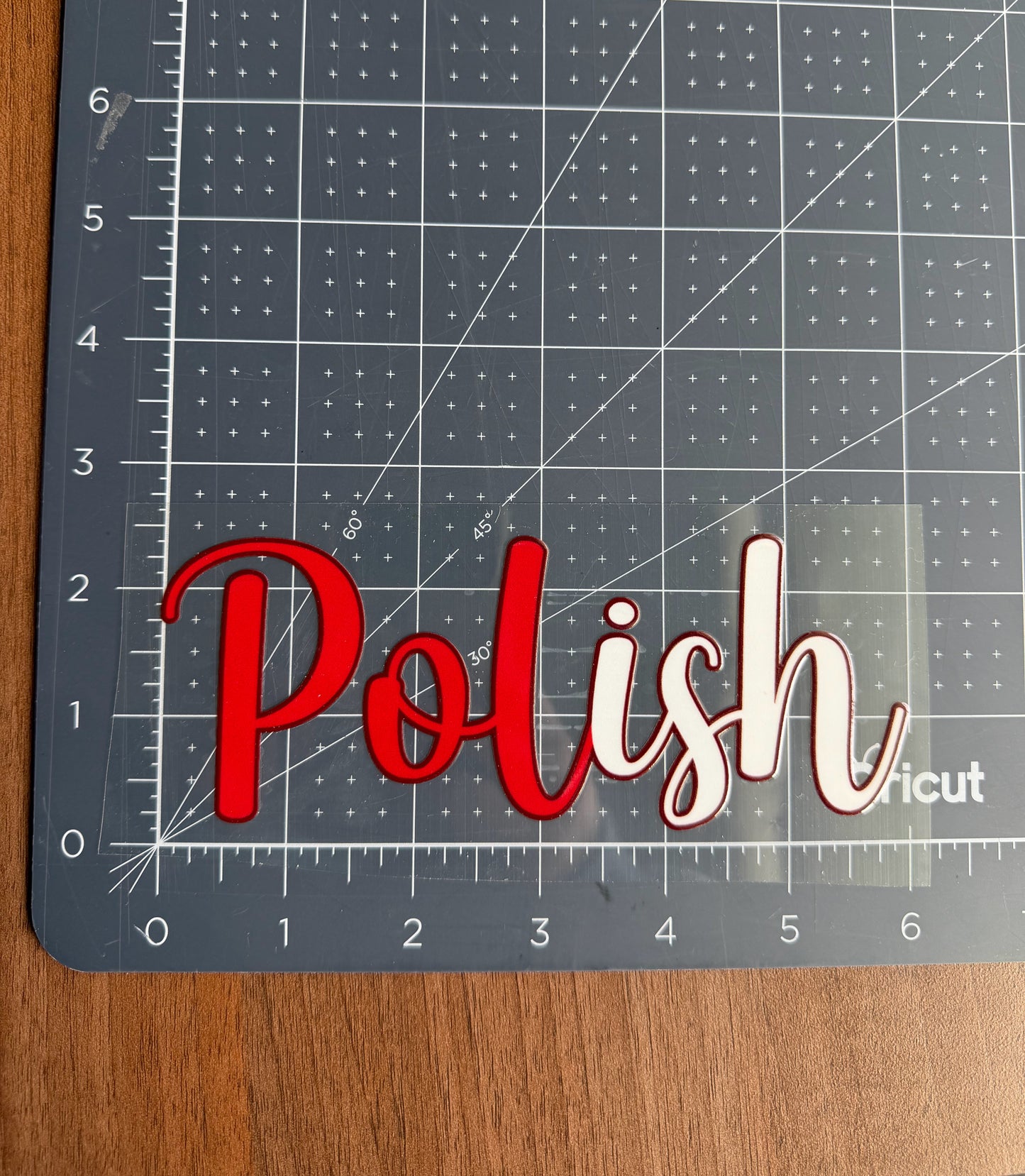 Polish Car Decal