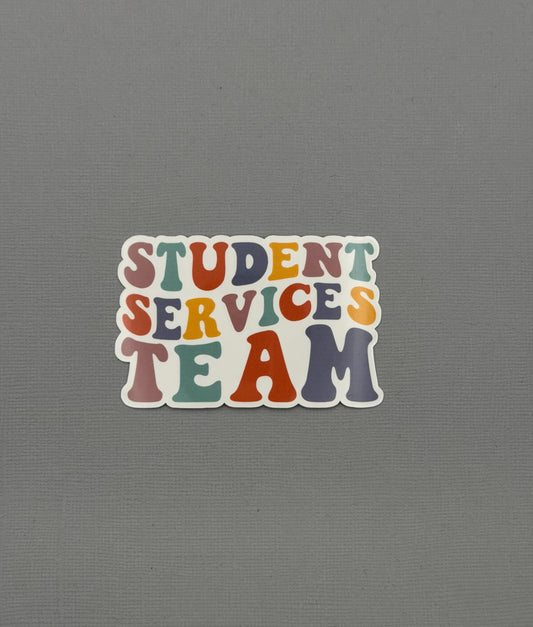Student Services Team Sticker or Magnet