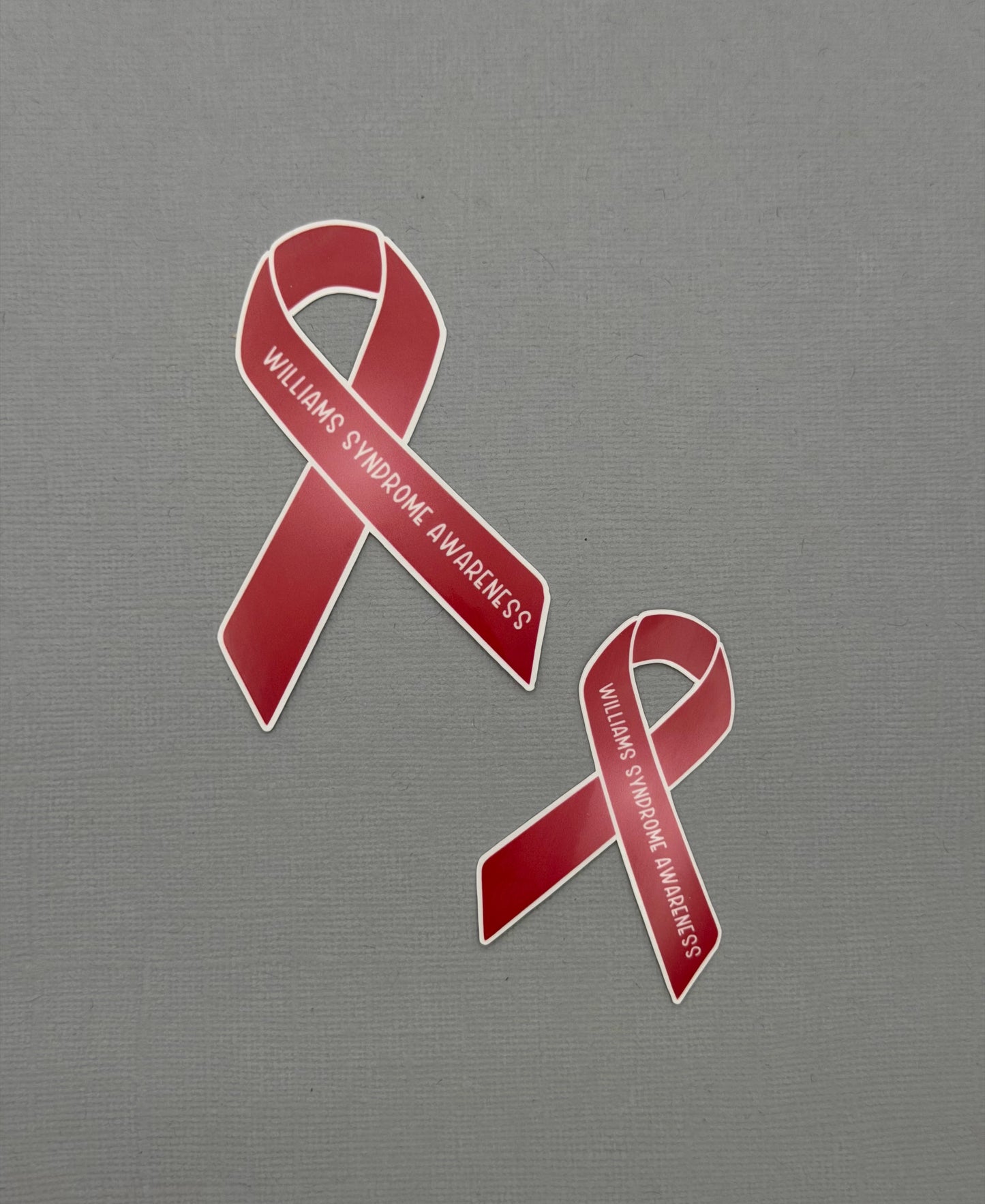 Williams Syndrome Awareness Ribbon Sticker or Magnet