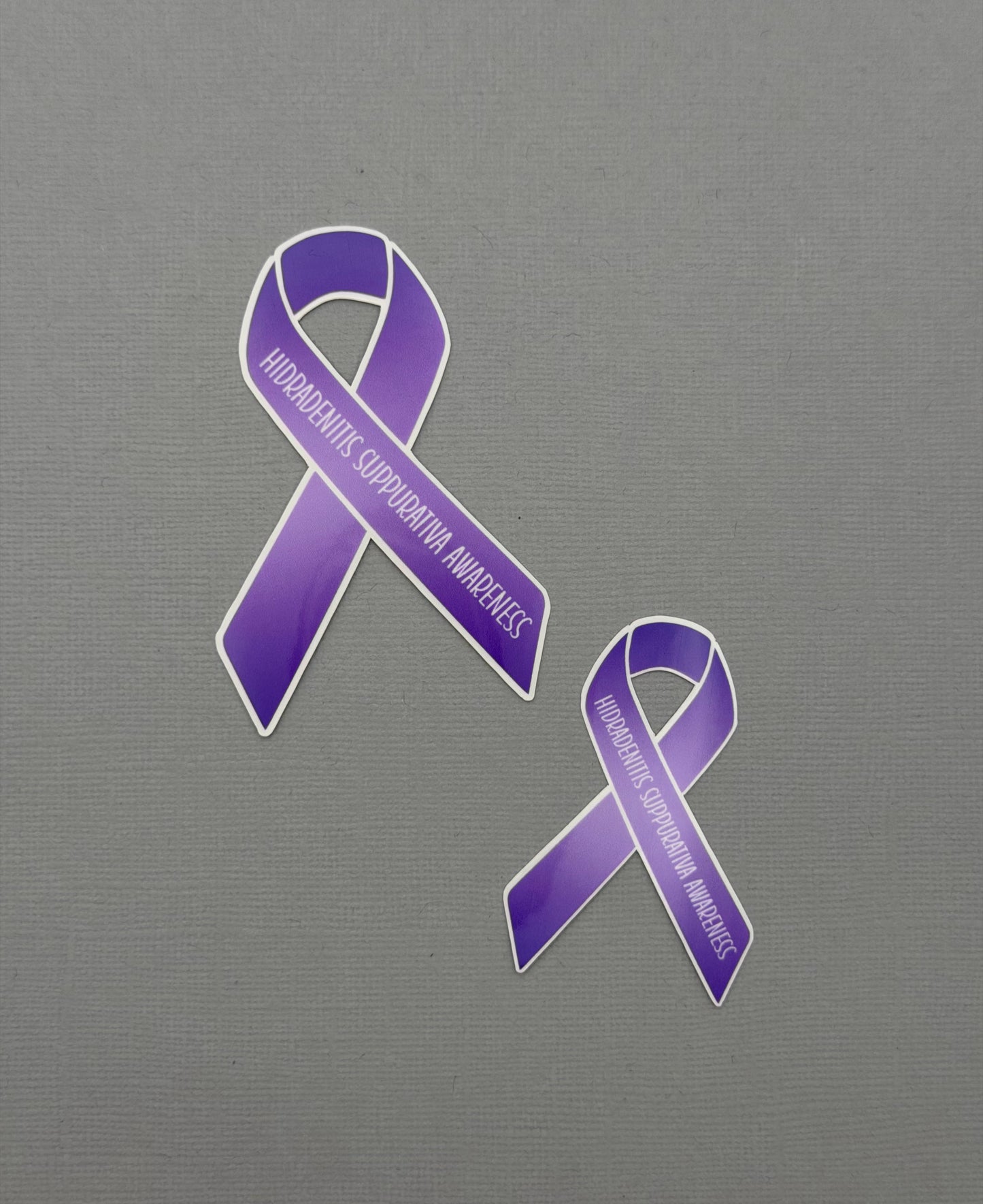 Hidradenitis Suppurativa Awareness Ribbon Sticker or Magnet
