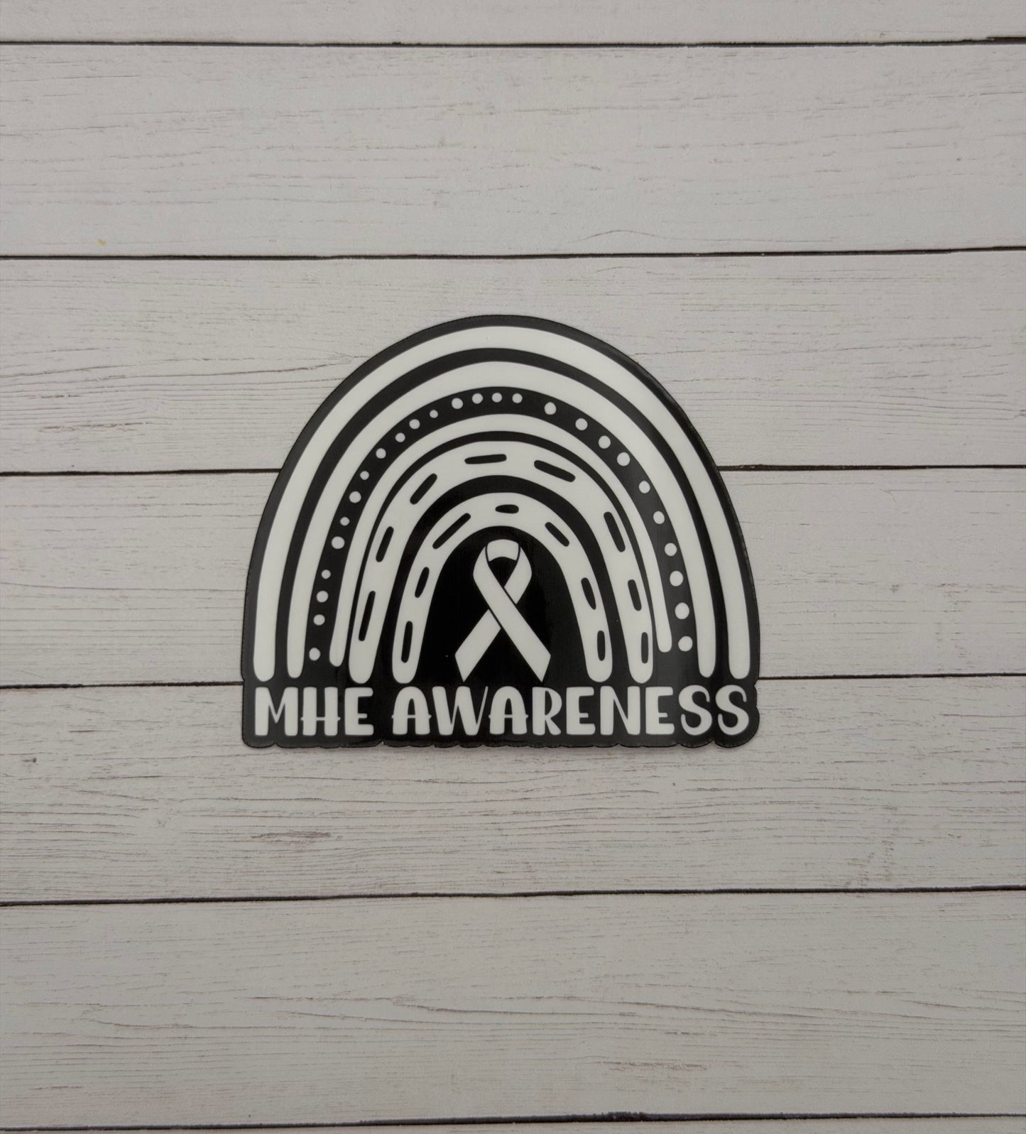 MHE Awareness Rainbow Sticker or Magnet | Multiple Hereditary Exostoses