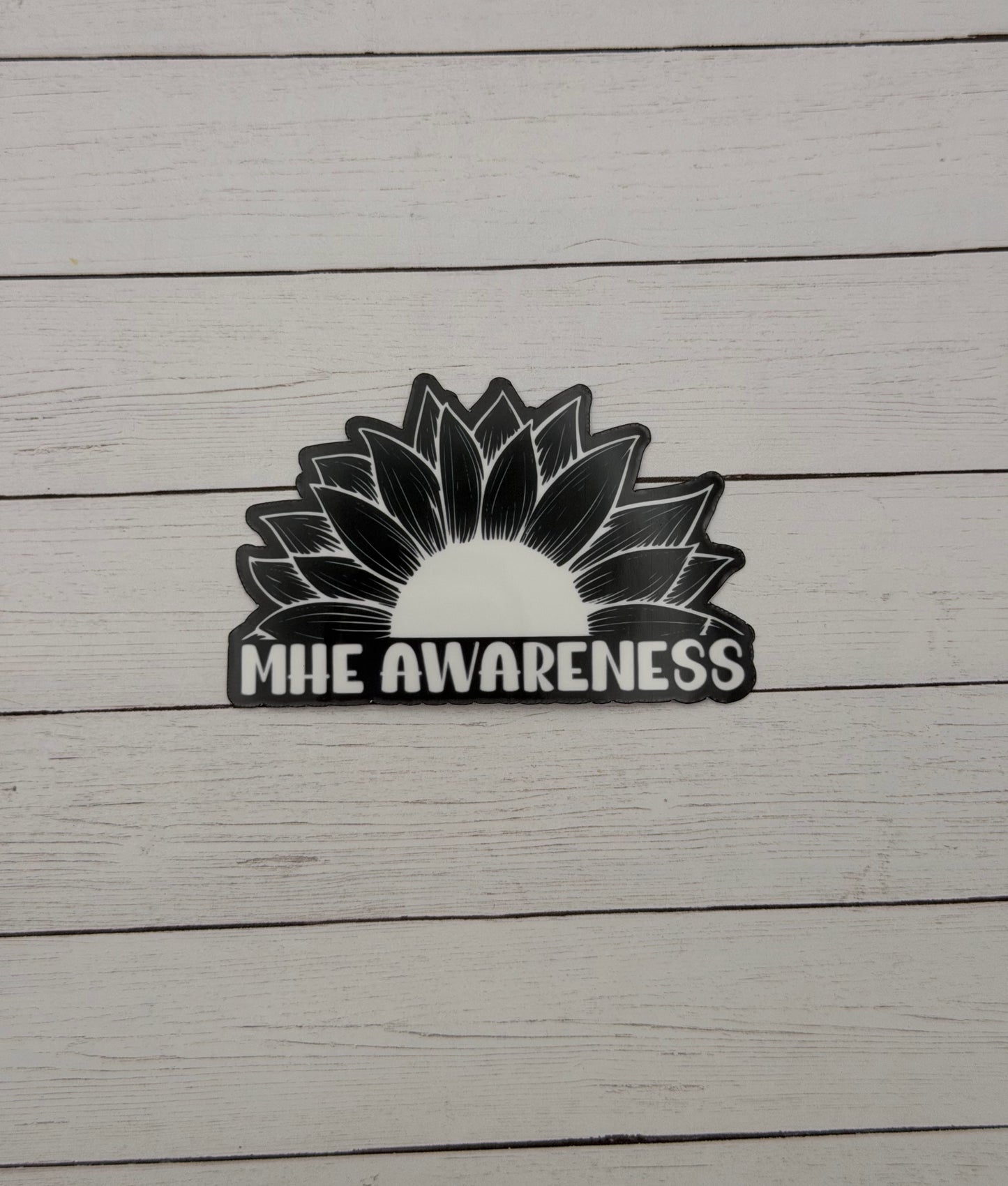 MHE Awareness Sunflower Sticker or Magnet | Multiple Hereditary Exostoses