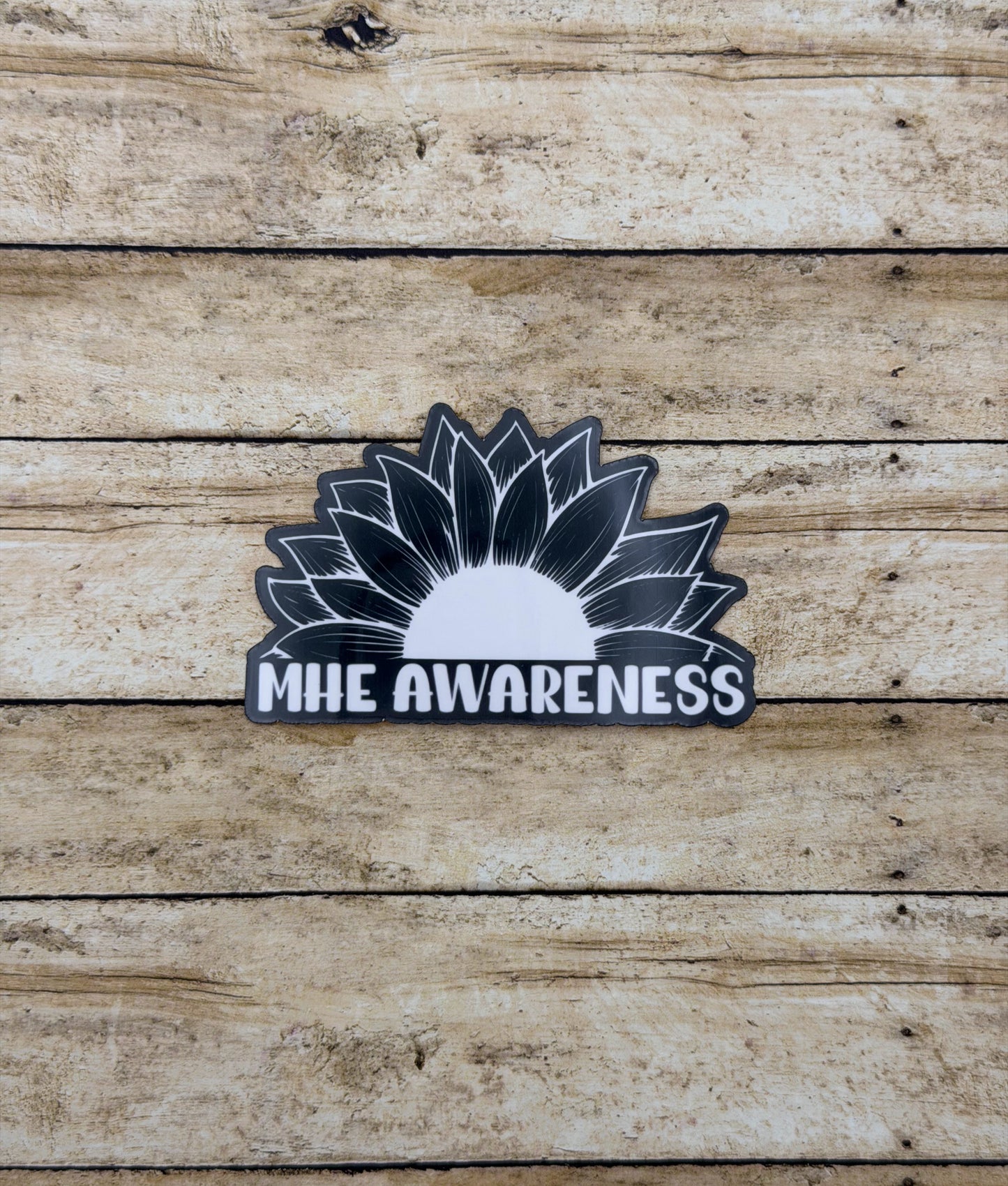 MHE Awareness Sunflower Sticker or Magnet | Multiple Hereditary Exostoses