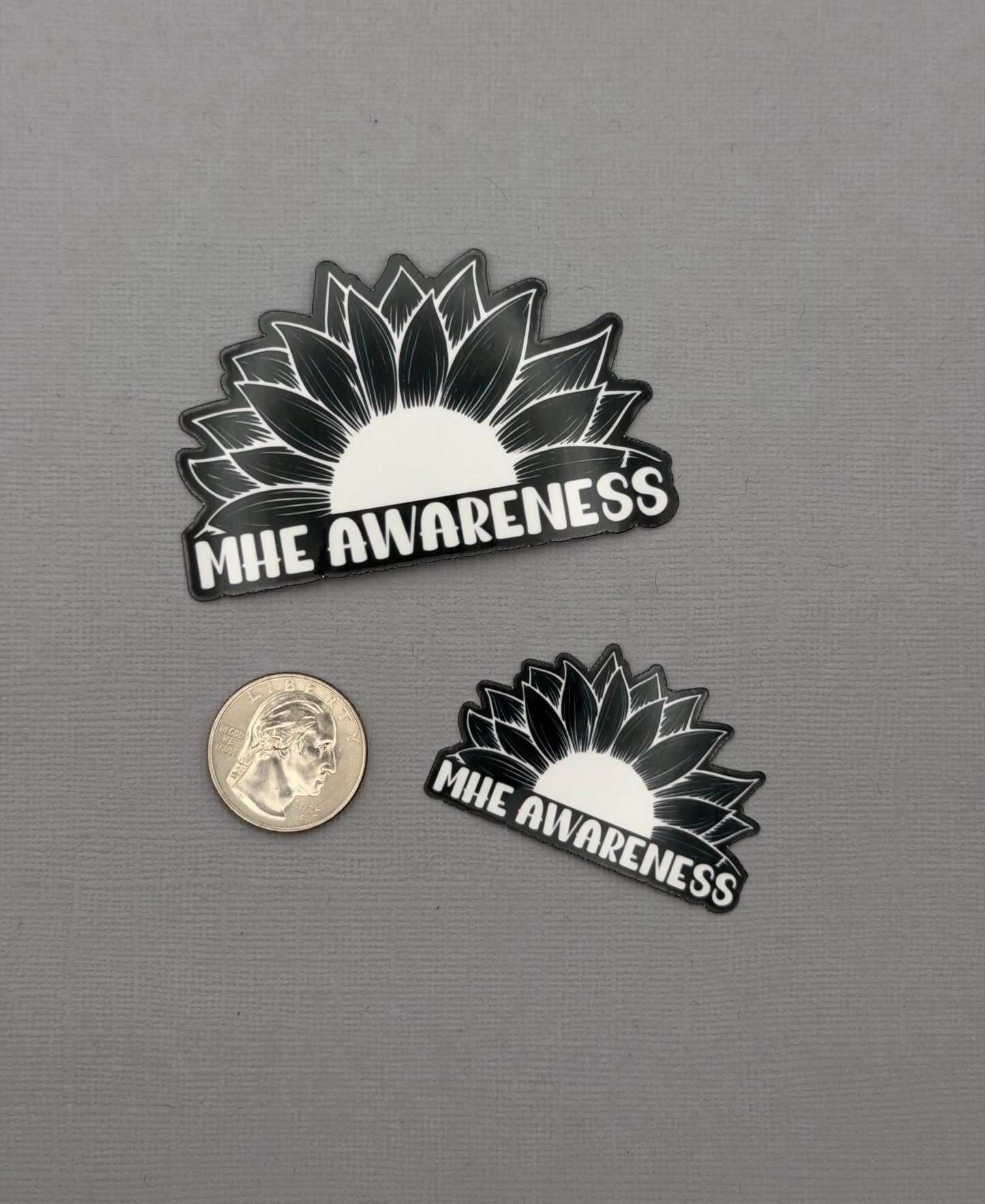 MHE Awareness Sunflower Sticker or Magnet | Multiple Hereditary Exostoses