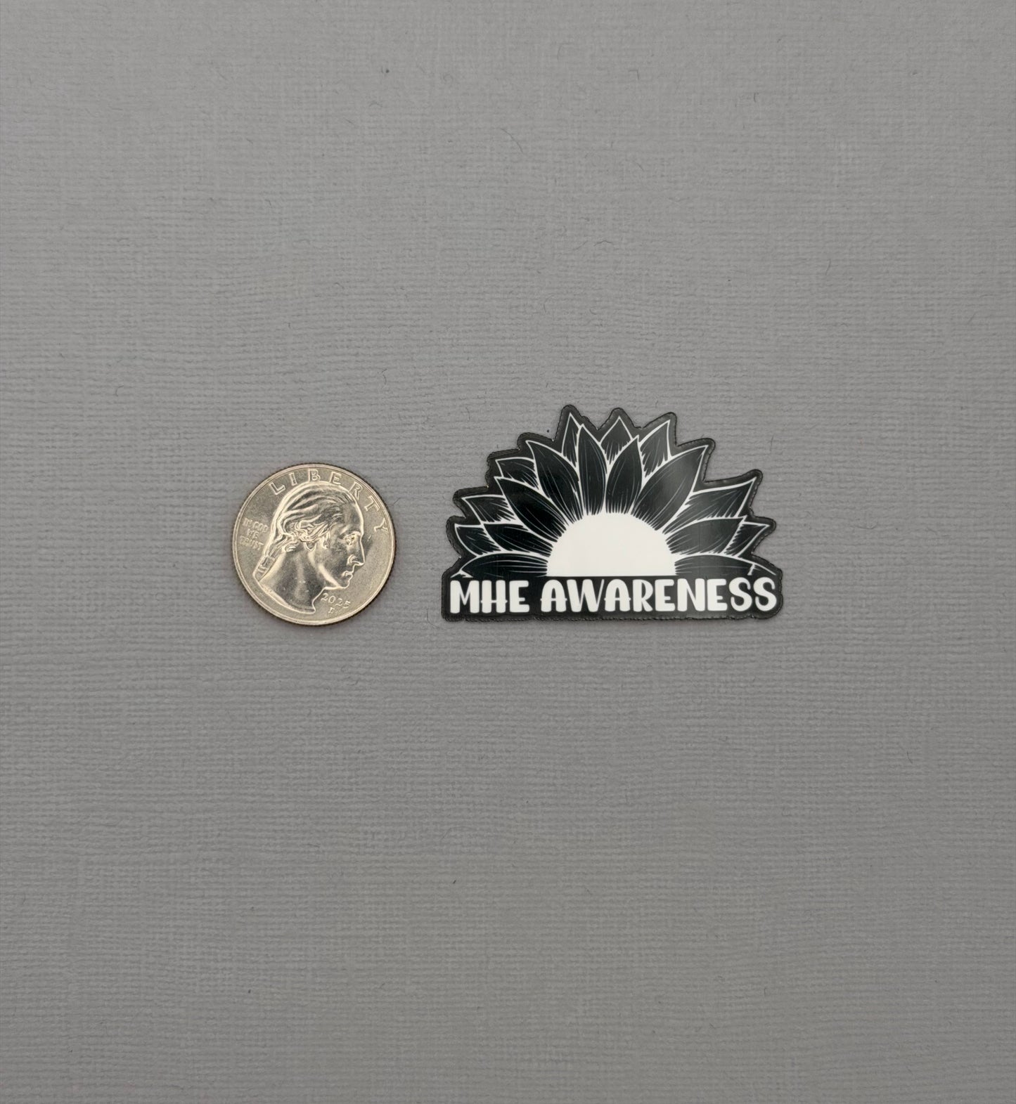 MHE Awareness Sunflower Sticker or Magnet | Multiple Hereditary Exostoses