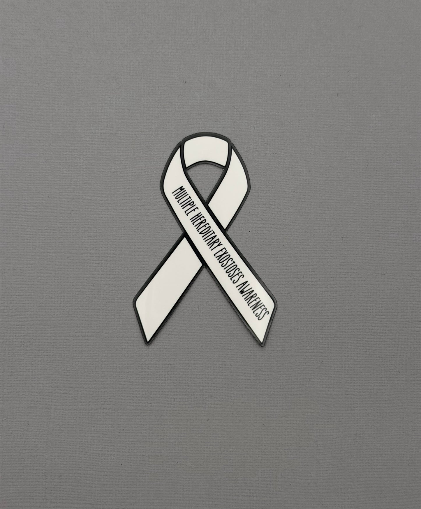 Multiple Hereditary Exostoses (MHE) Awareness Ribbon Sticker or Magnet