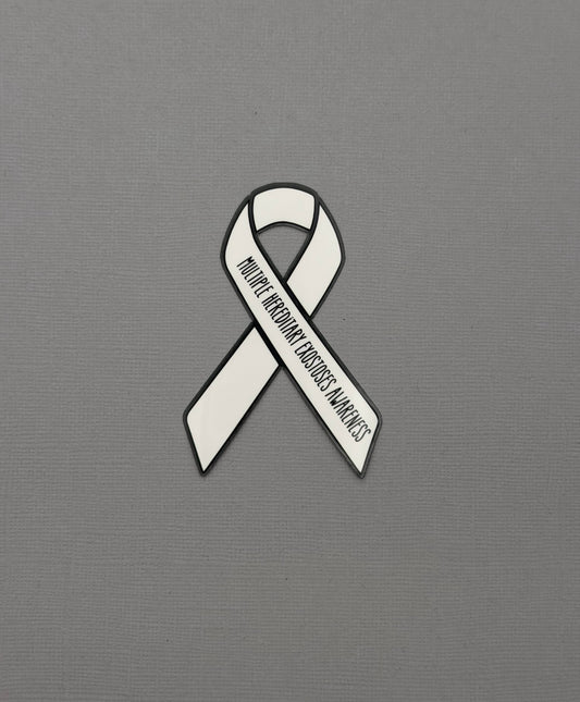 Multiple Hereditary Exostoses (MHE) Awareness Ribbon Sticker or Magnet