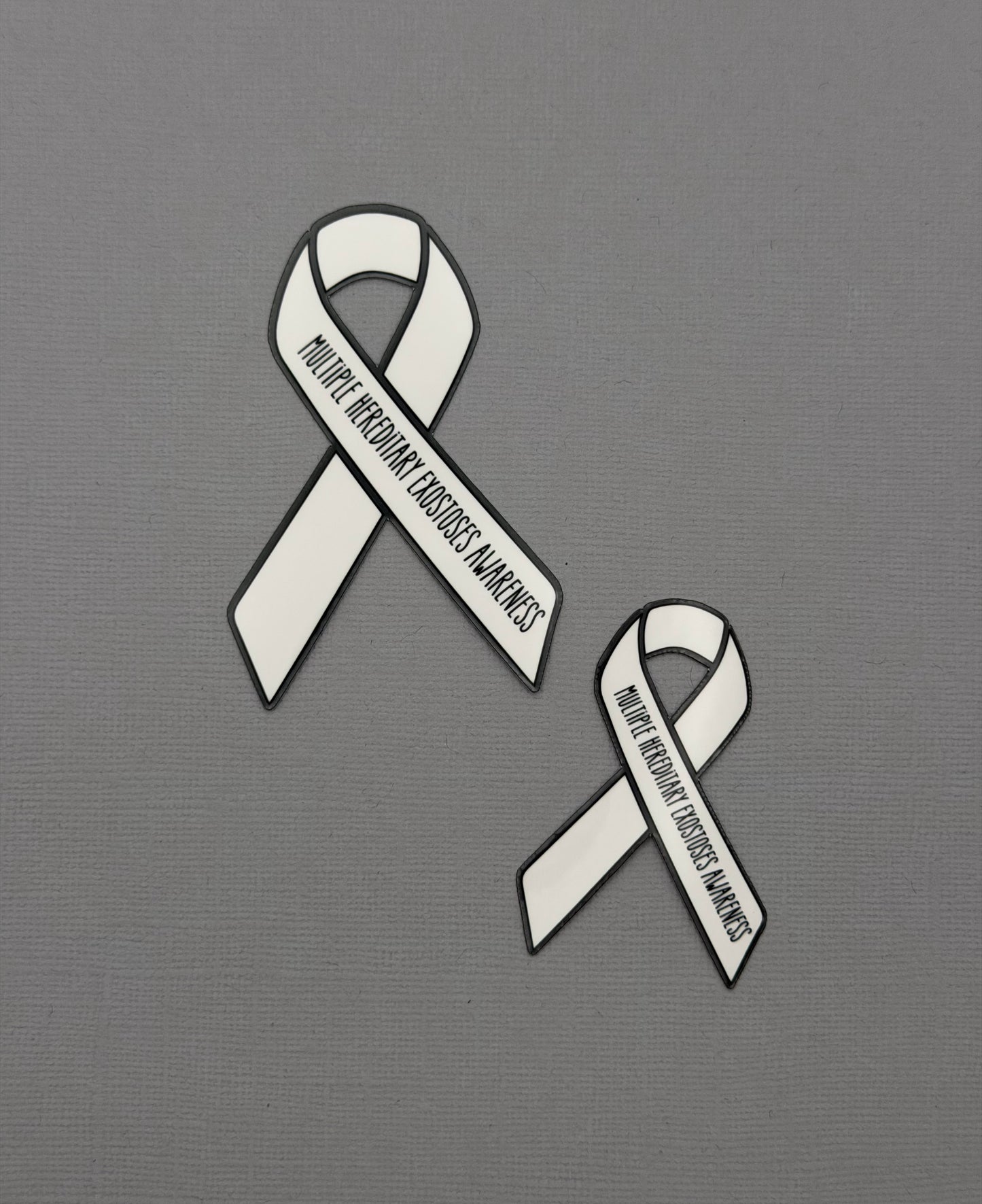 Multiple Hereditary Exostoses (MHE) Awareness Ribbon Sticker or Magnet