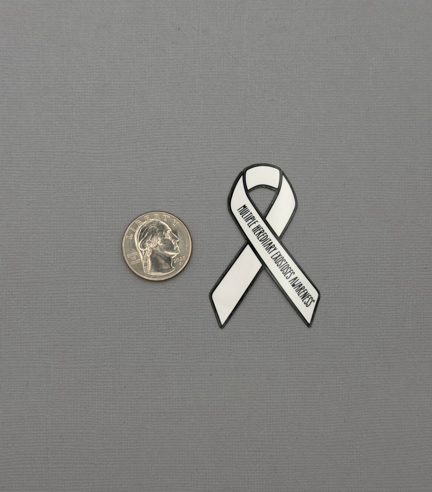 Multiple Hereditary Exostoses (MHE) Awareness Ribbon Sticker or Magnet