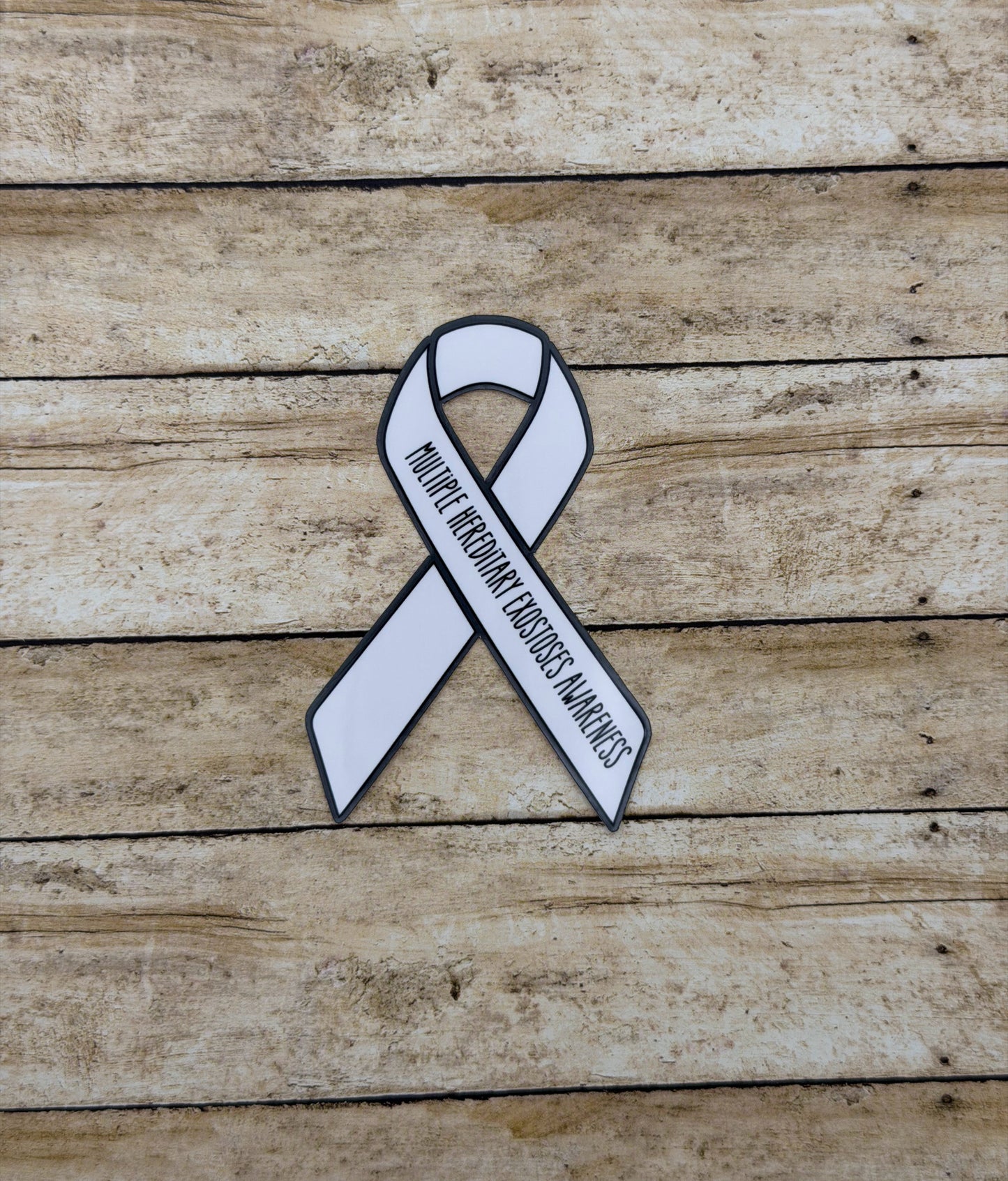Multiple Hereditary Exostoses (MHE) Awareness Ribbon Sticker or Magnet