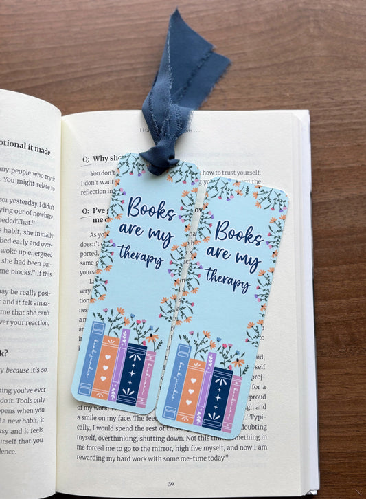 Books are my therapy bookmark