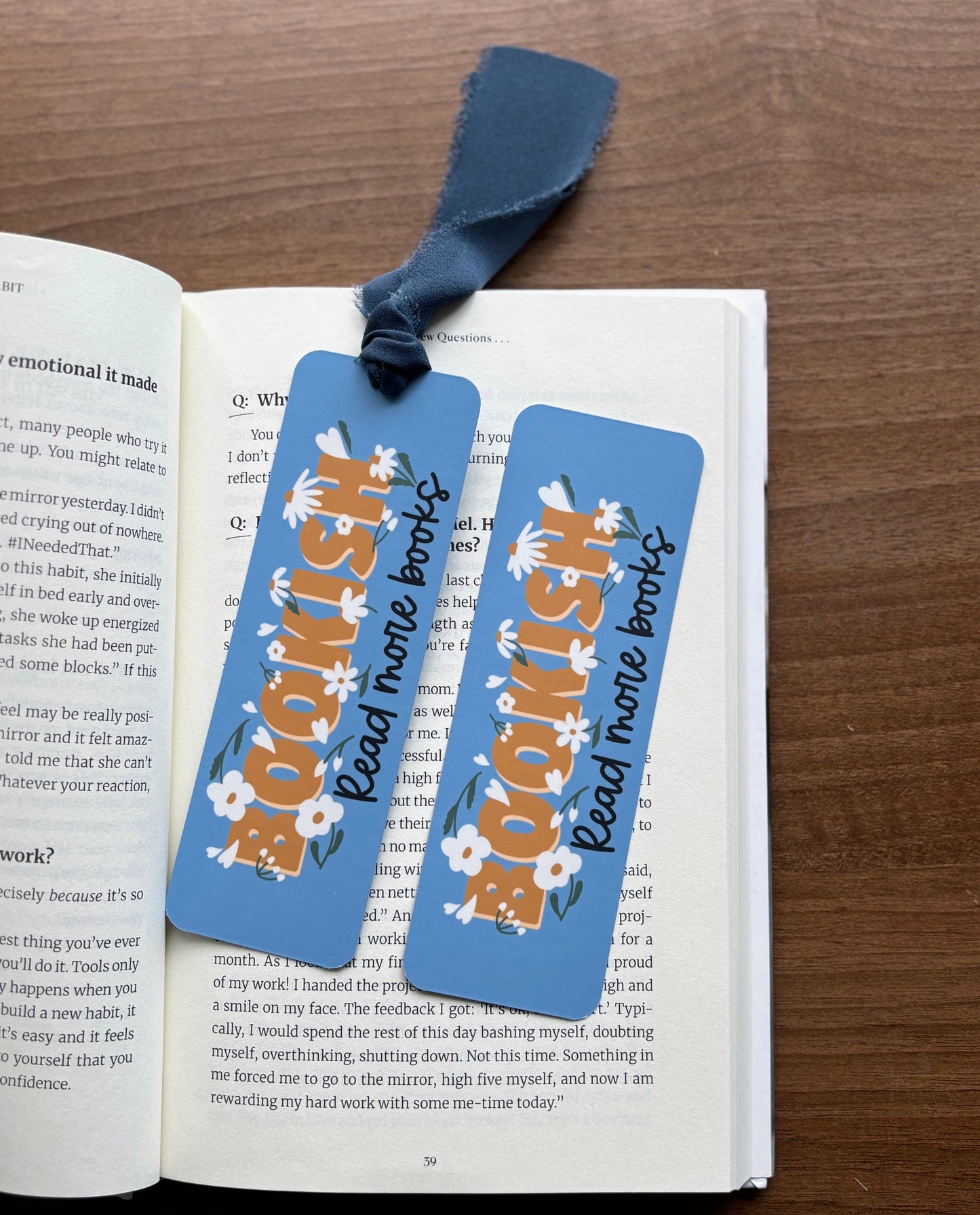 Bookish Read More Books Bookmark