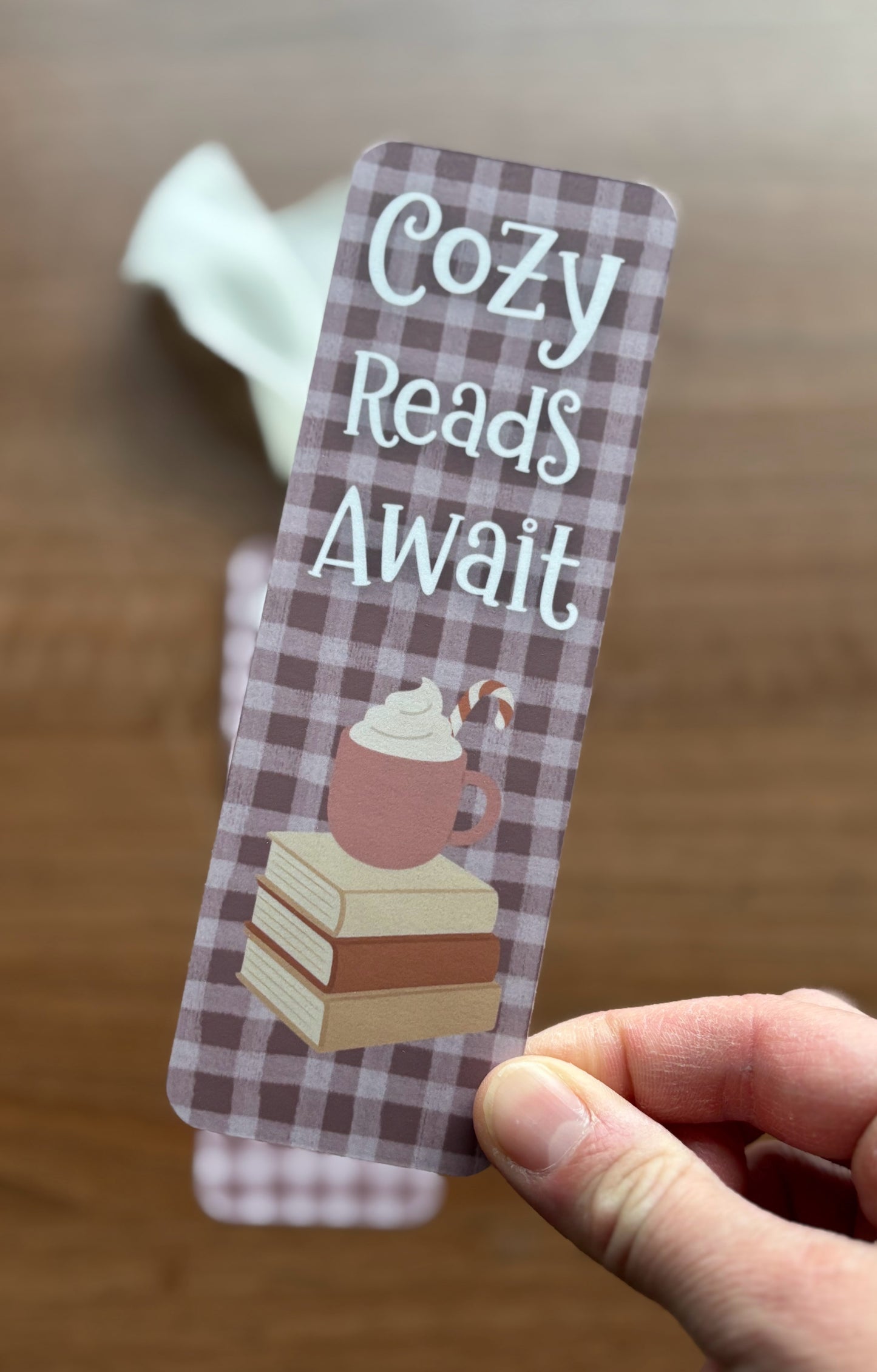 Cozy Reads Await Bookmark