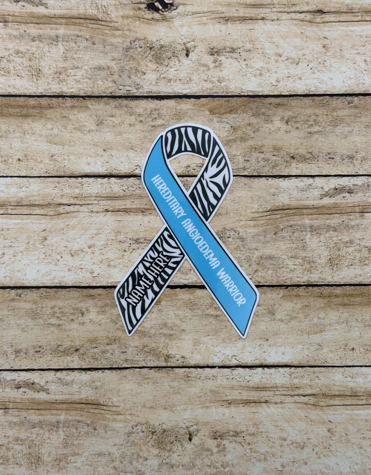 Hereditary Angioedema Warrior Custom Sticker or Magnet