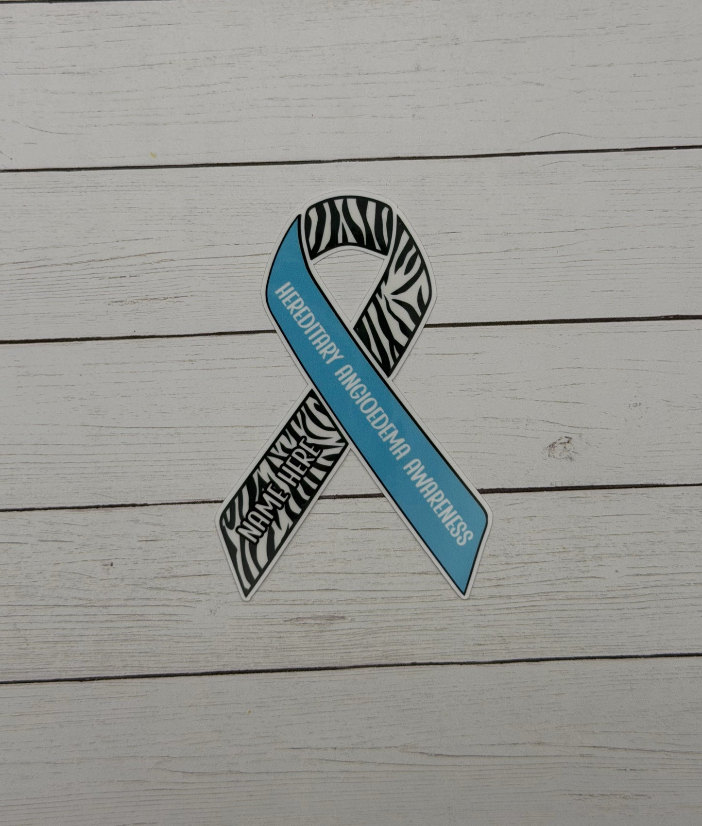 Hereditary Angioedema Awareness Custom Sticker or Magnet