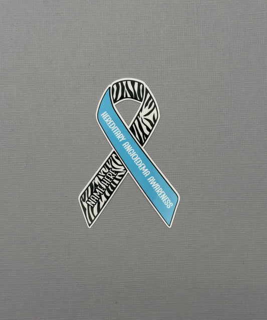 Hereditary Angioedema Awareness Custom Sticker or Magnet