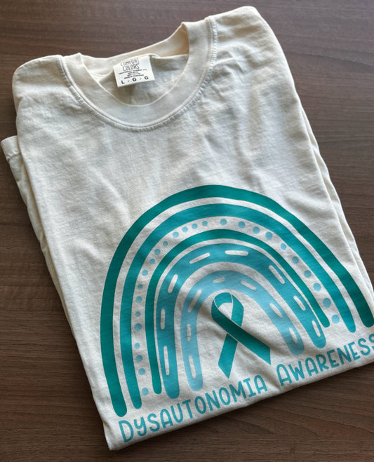 Dysautonomia Awareness Rainbow T-Shirt