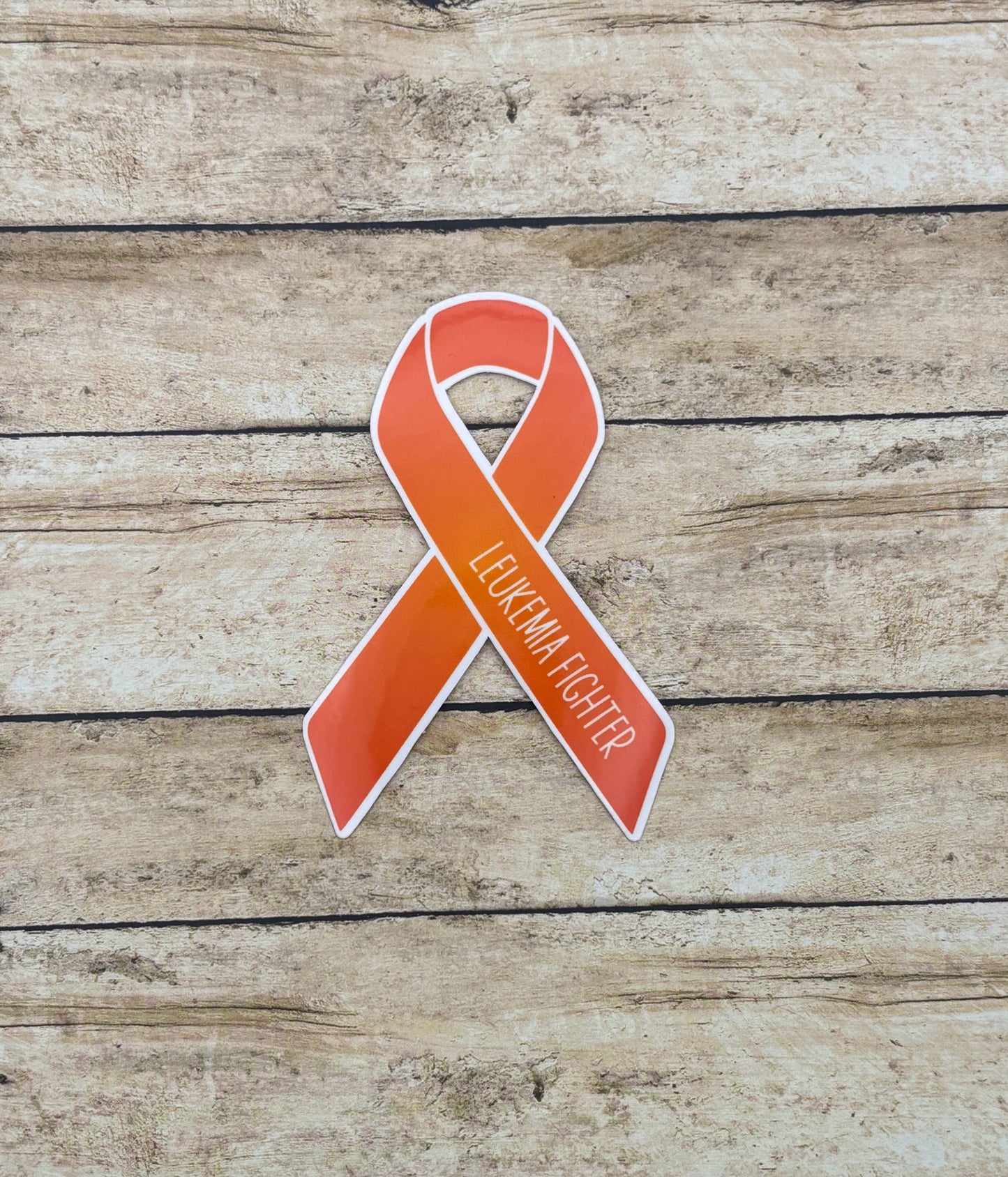 Leukemia Fighter Ribbon Sticker