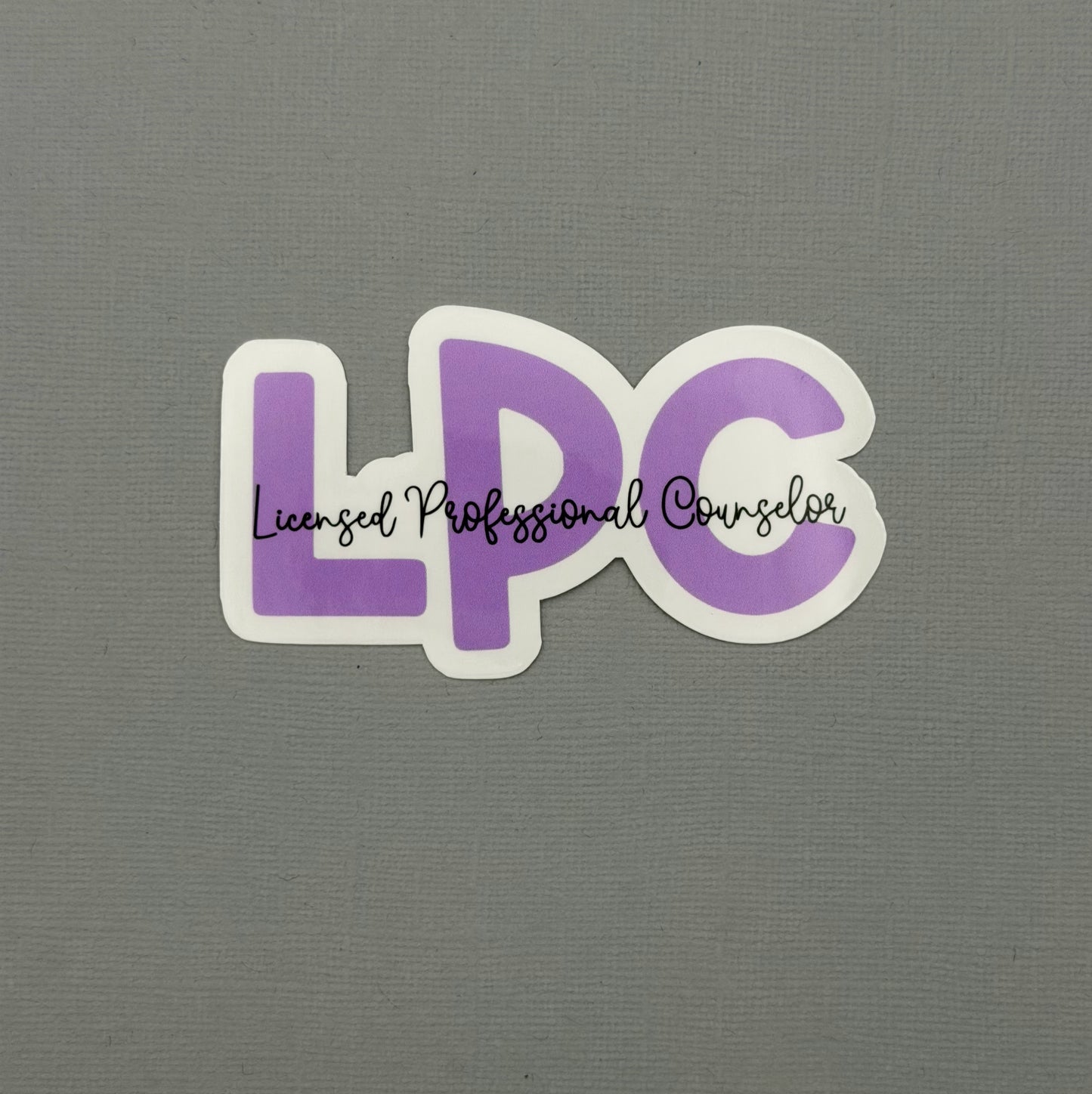 Licensed Professional Counselor Sticker or Magnet