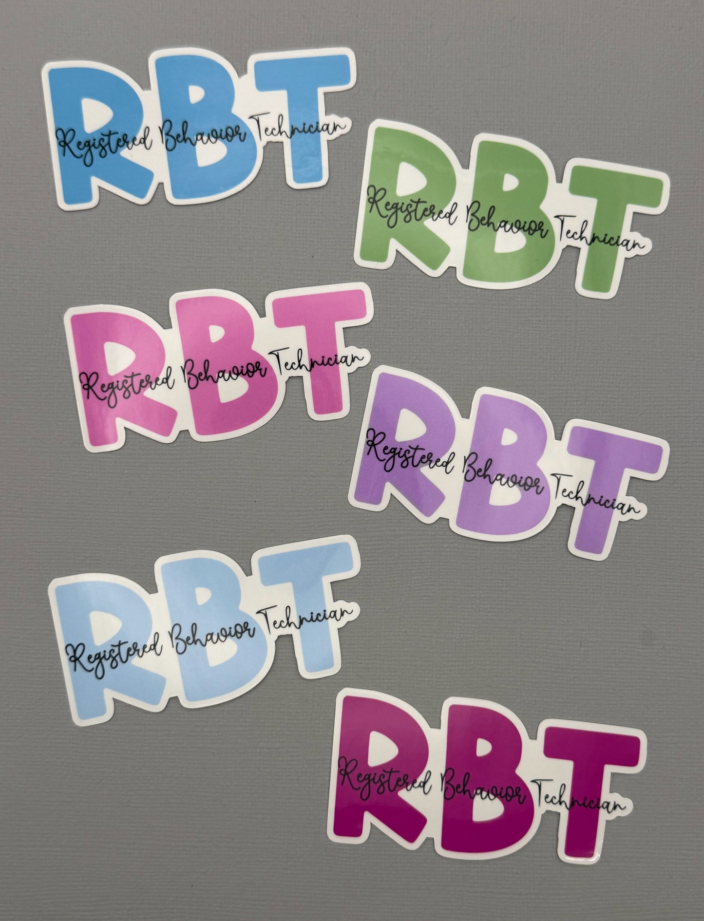 Registered Behavior Technician Sticker or Magnet