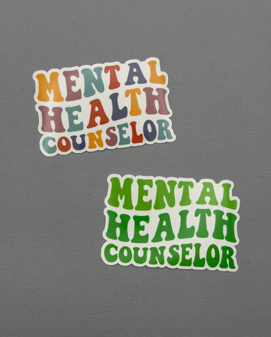 Mental Health Counselor Sticker or Magnet