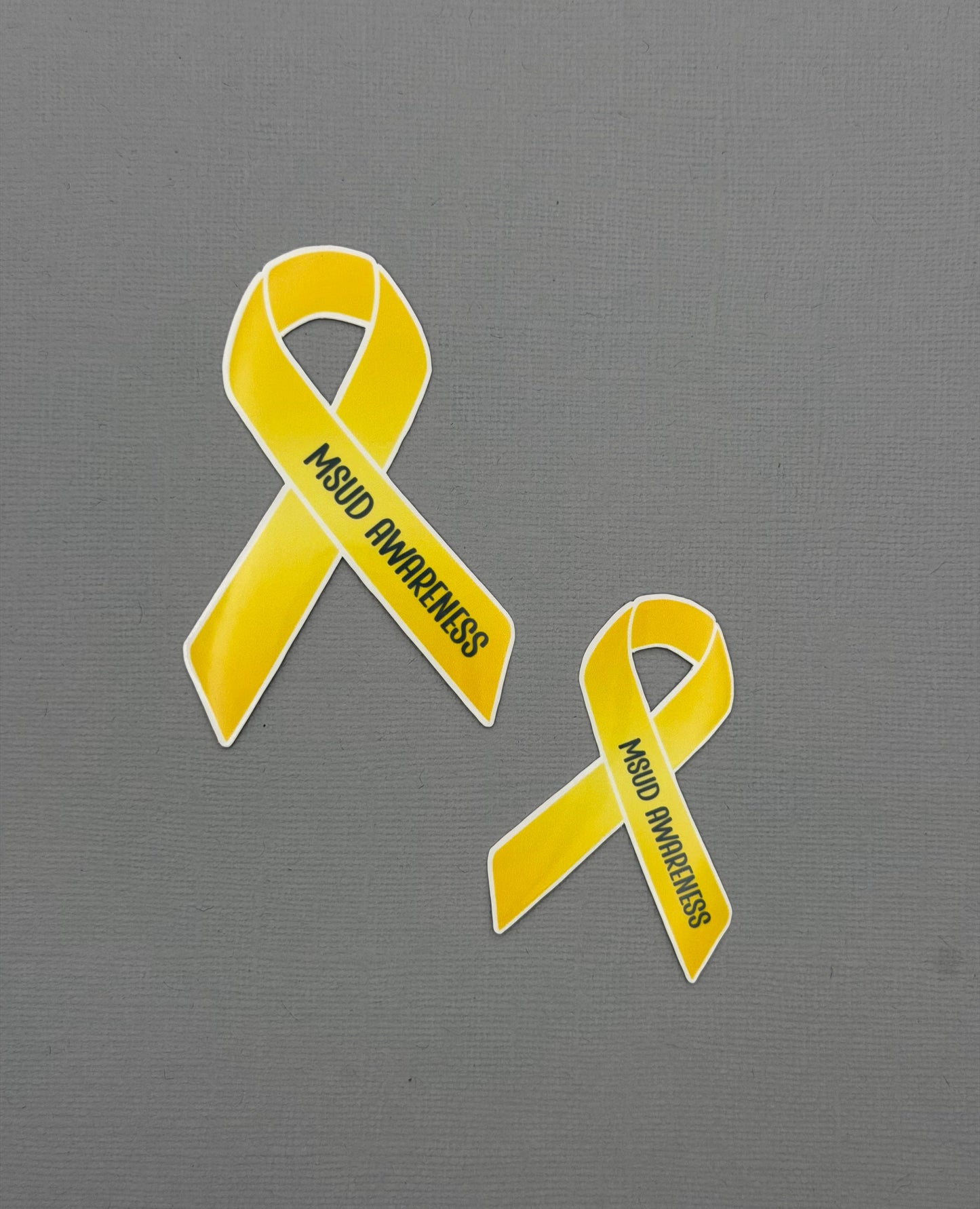 MSUD Awareness Ribbon Sticker or Magnet | Maple Syrup Urine Disease
