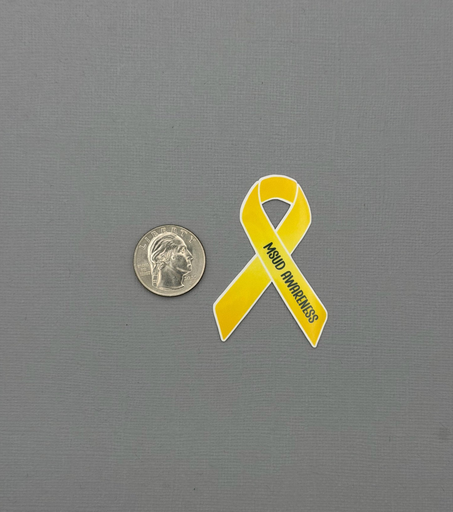 MSUD Awareness Ribbon Sticker or Magnet | Maple Syrup Urine Disease