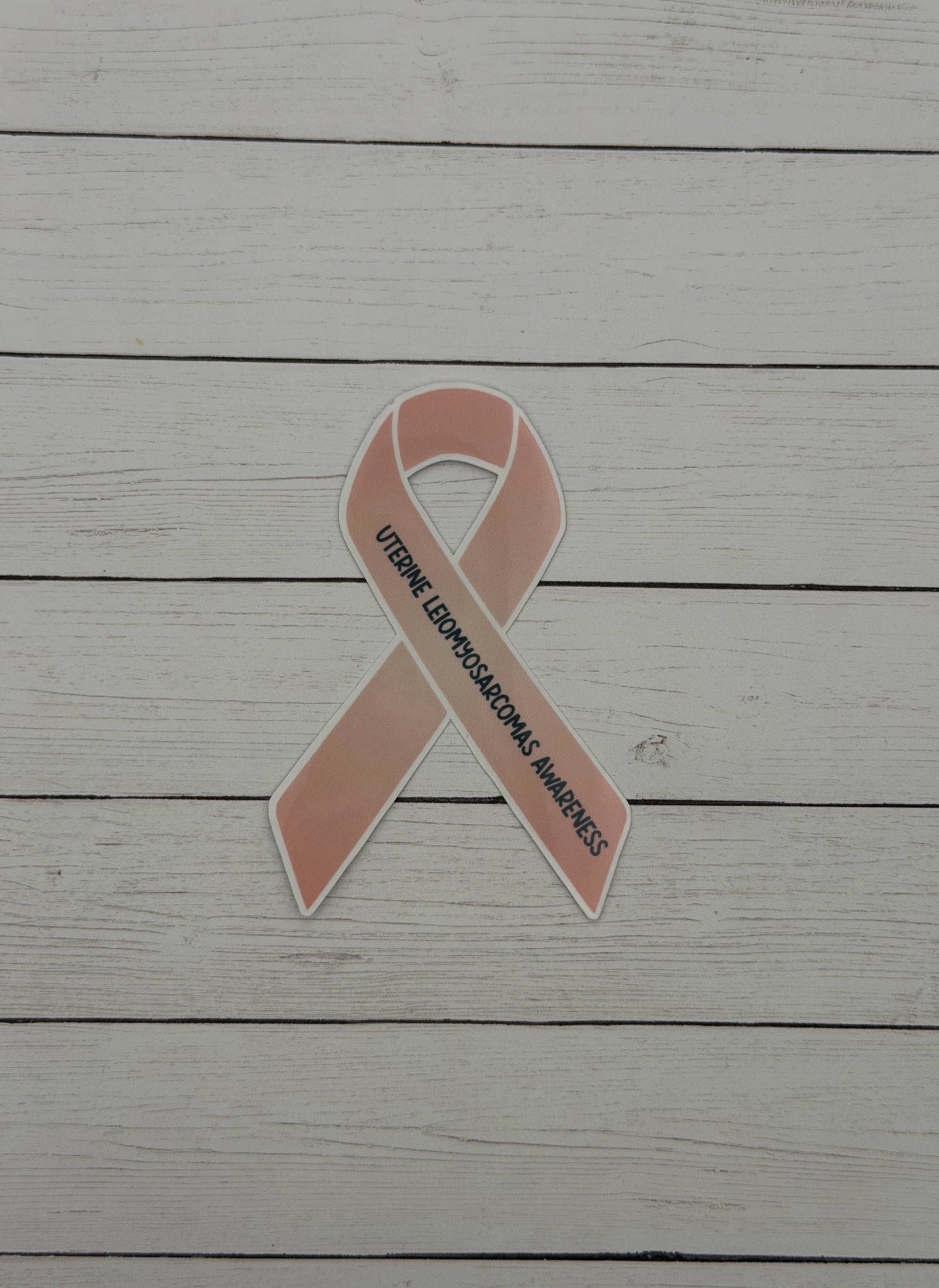 Uterine Leiomyosarcomas Awareness Ribbon Sticker or Magnet