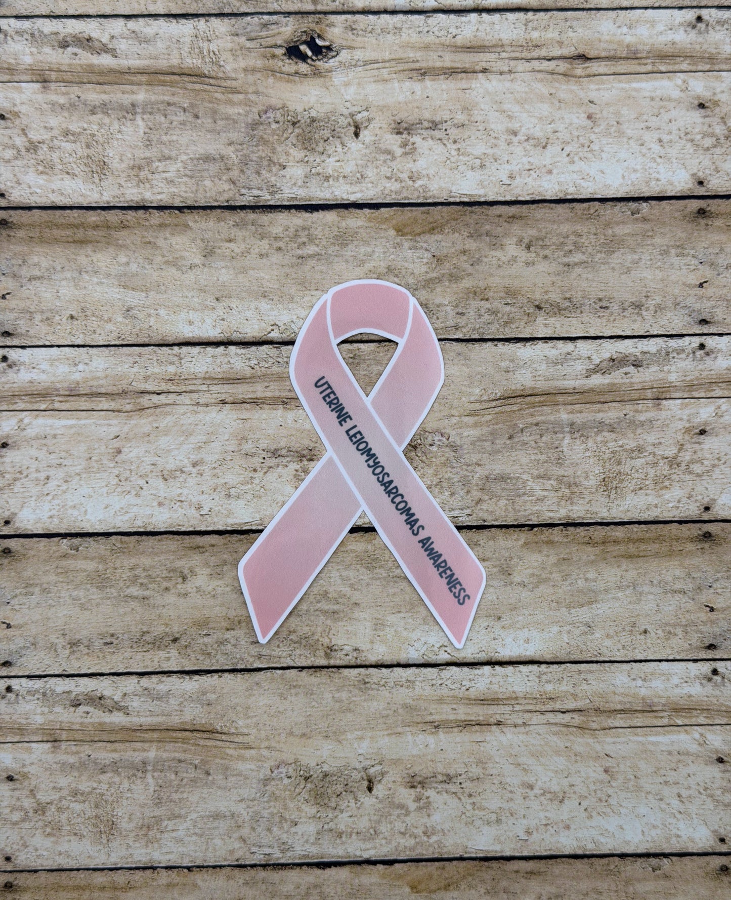 Uterine Leiomyosarcomas Awareness Ribbon Sticker or Magnet