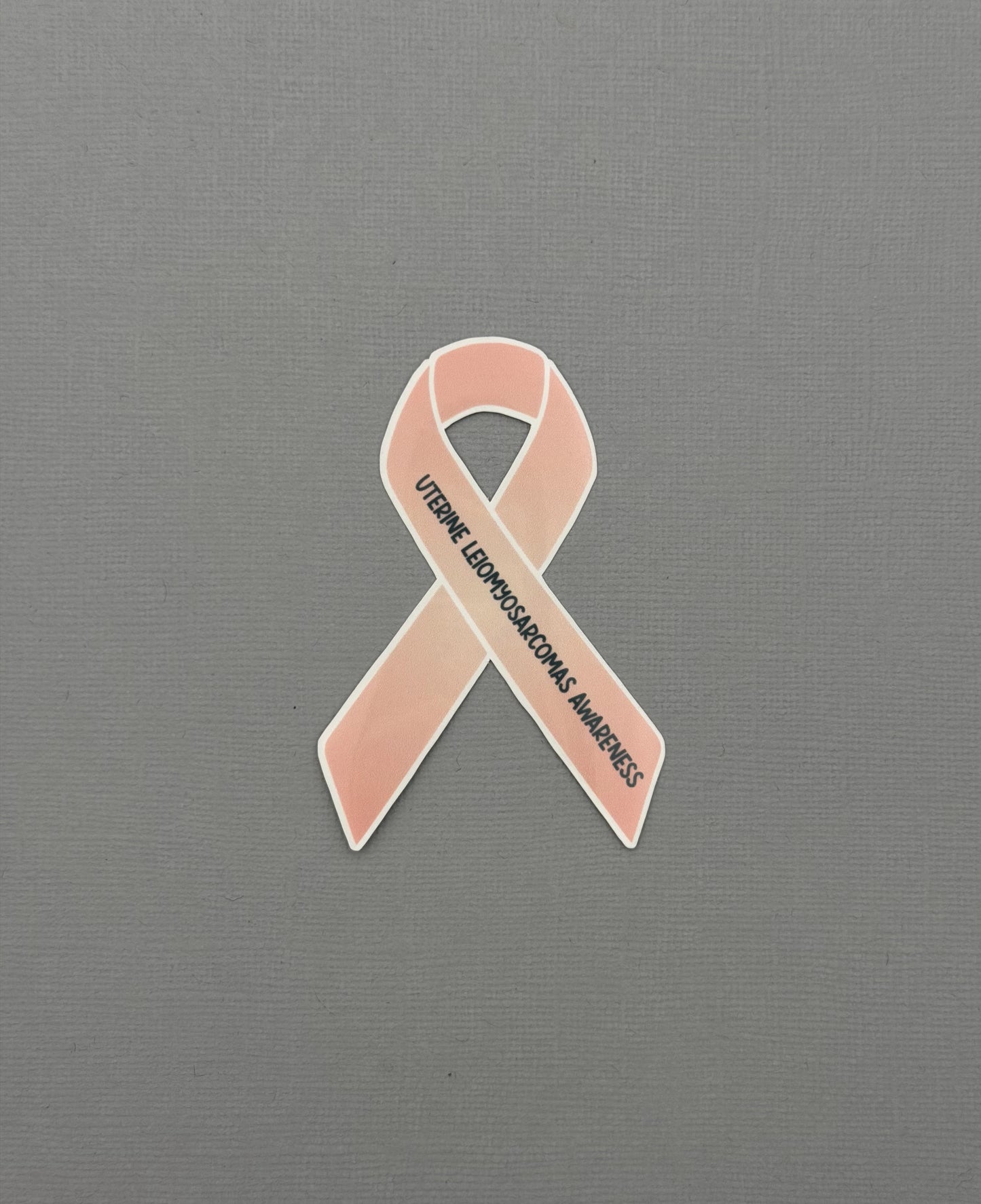 Uterine Leiomyosarcomas Awareness Ribbon Sticker or Magnet