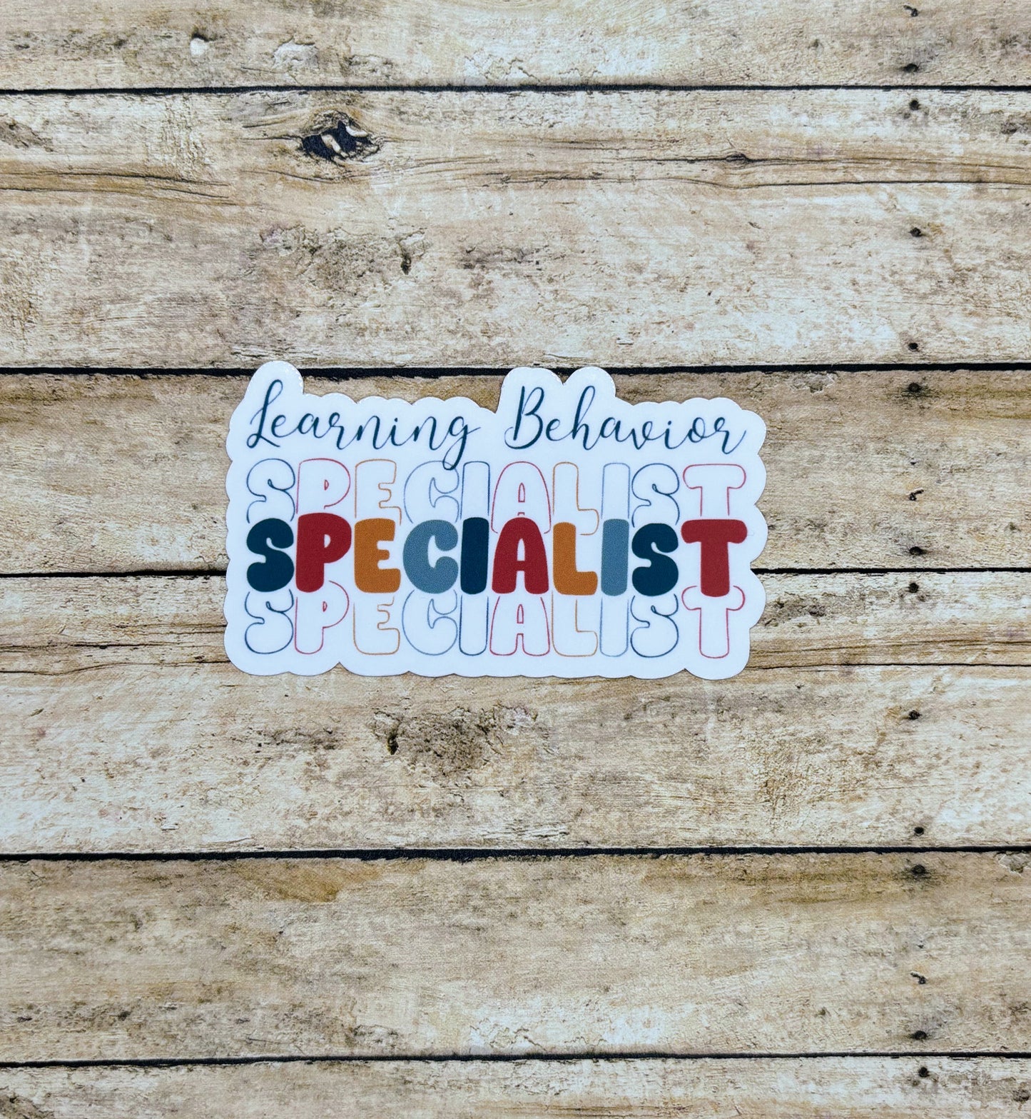 Learning Behavior Specialist Sticker