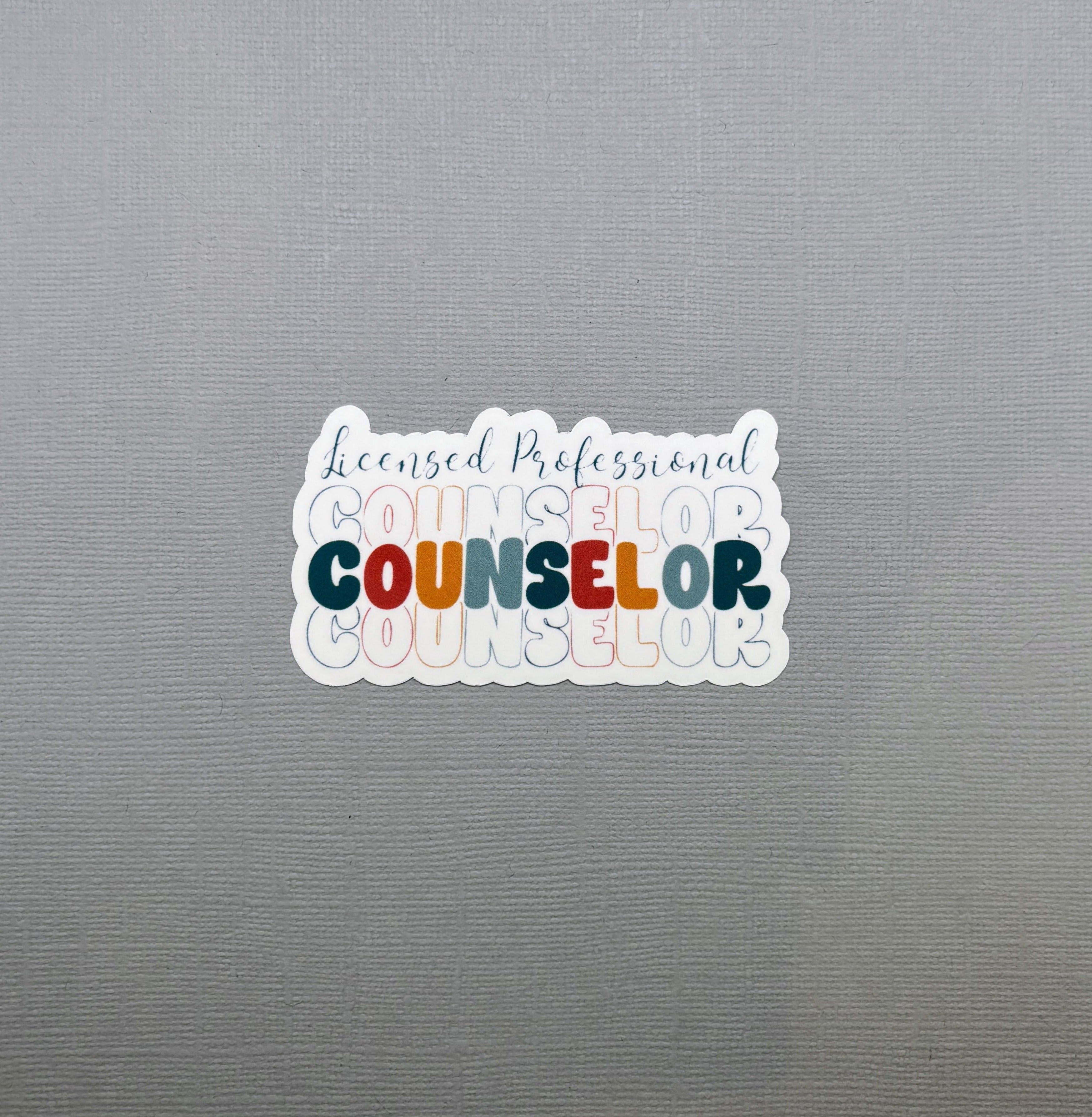 Incerease Sticker Professional Licensed Professional Counselor Sticker – Made with Monday