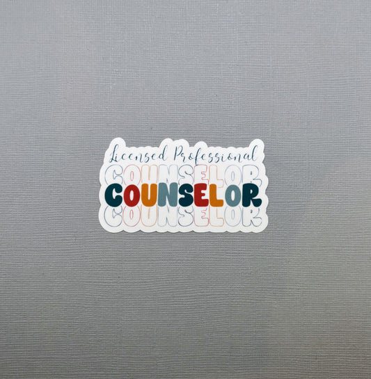 Licensed Professional Counselor Sticker