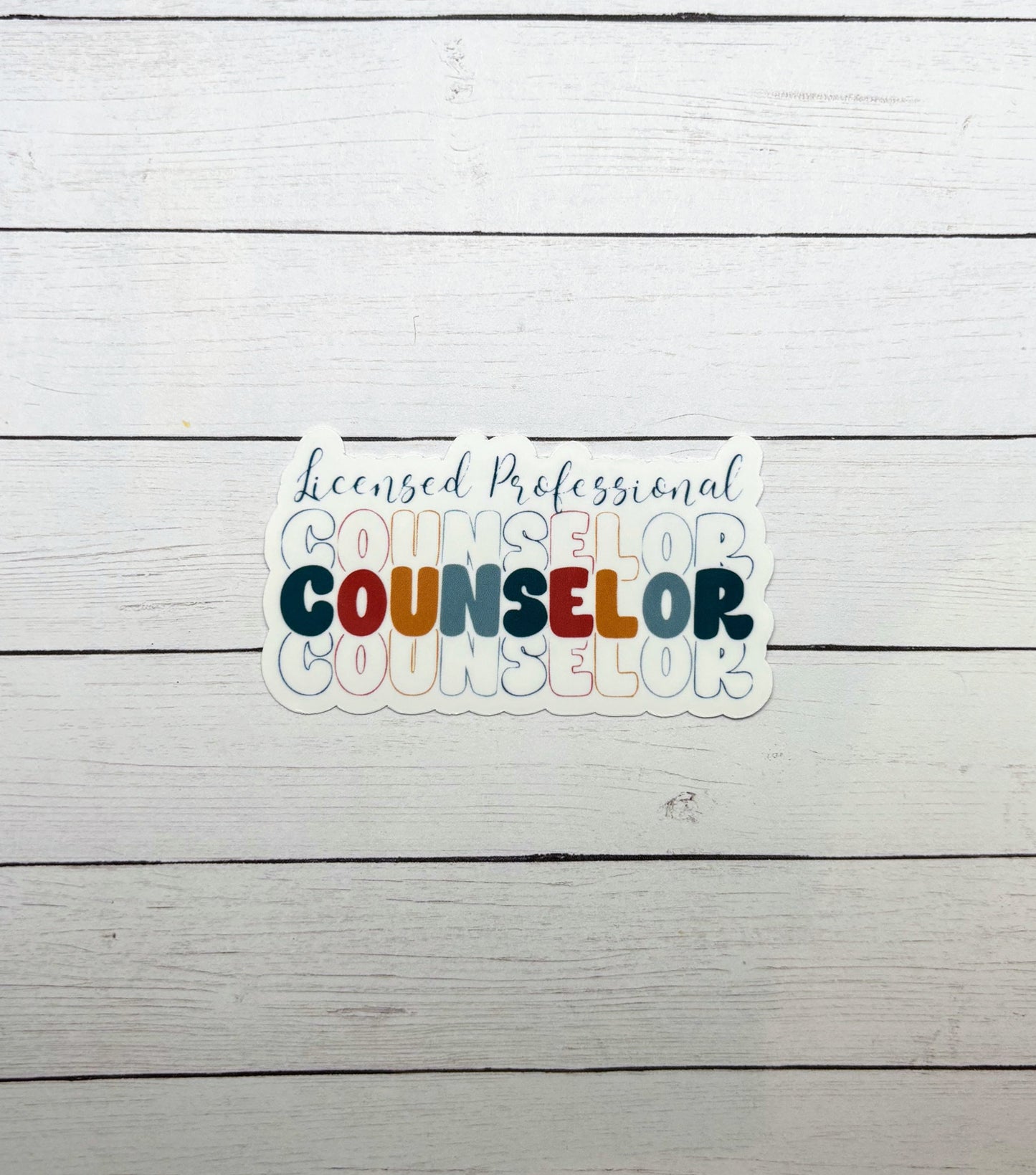 Licensed Professional Counselor Sticker