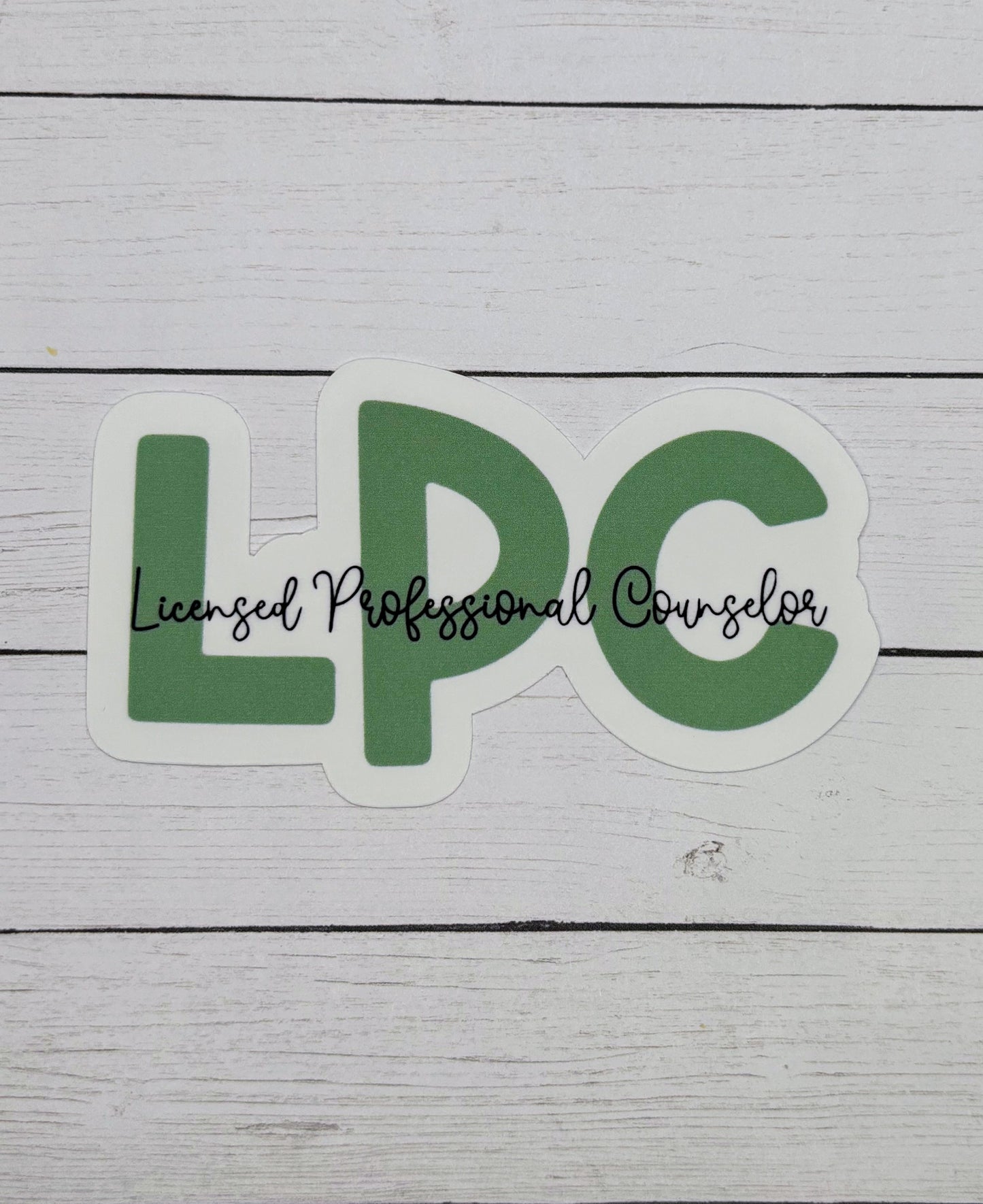 Licensed Professional Counselor Sticker