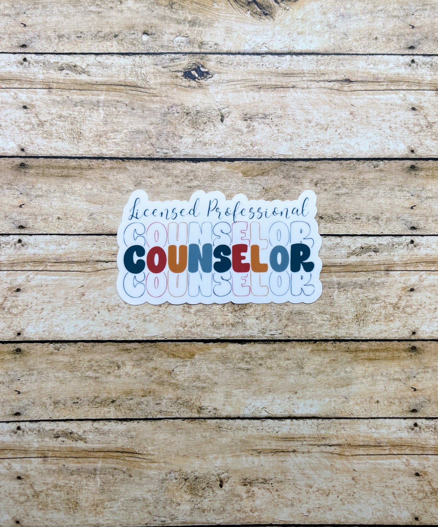 Licensed Professional Counselor Sticker