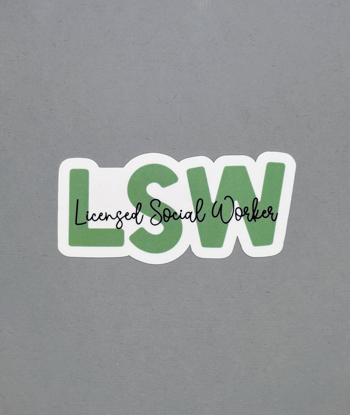 Licensed Social Worker Sticker