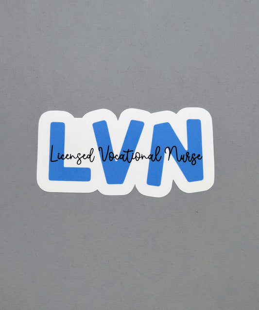 Licensed Vocational Nurse Sticker